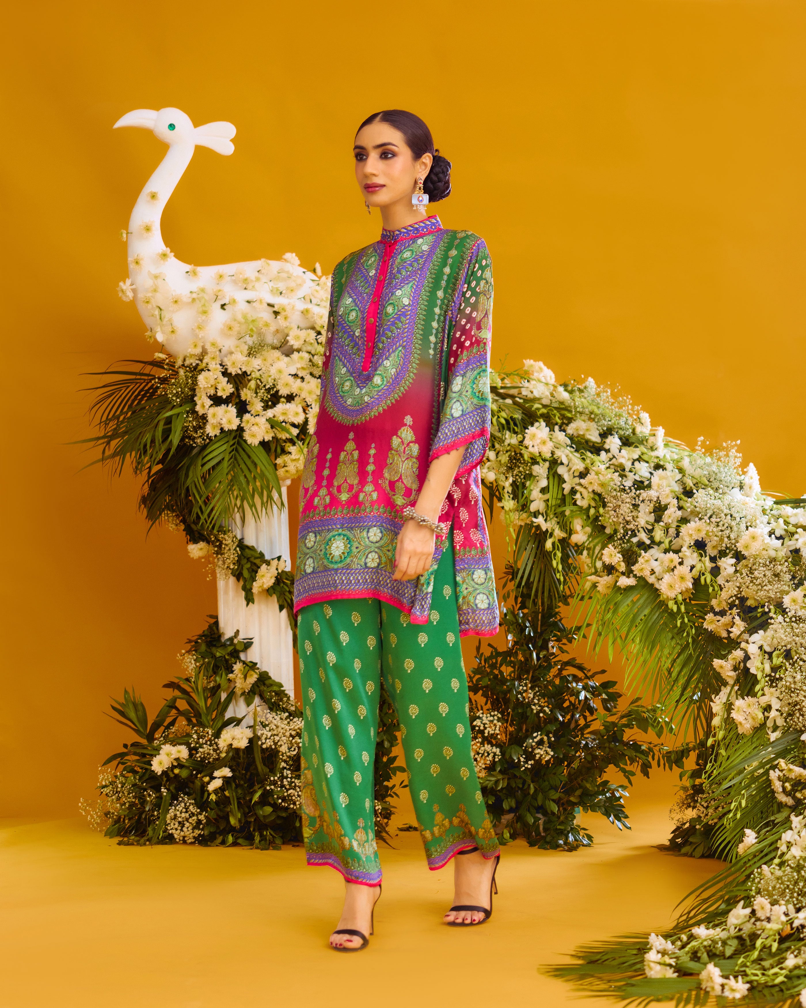 Baati : Ghazal - Green