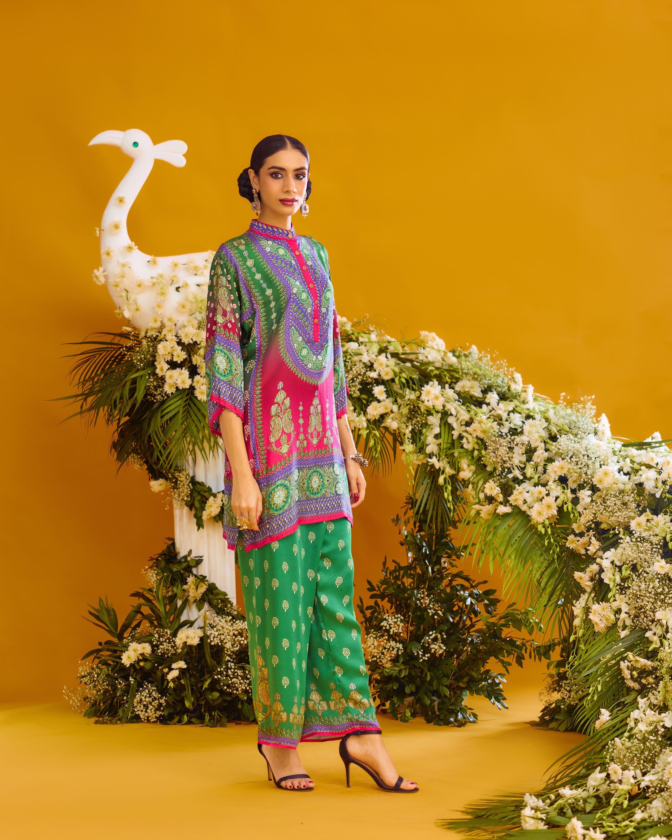 Baati : Ghazal - Green