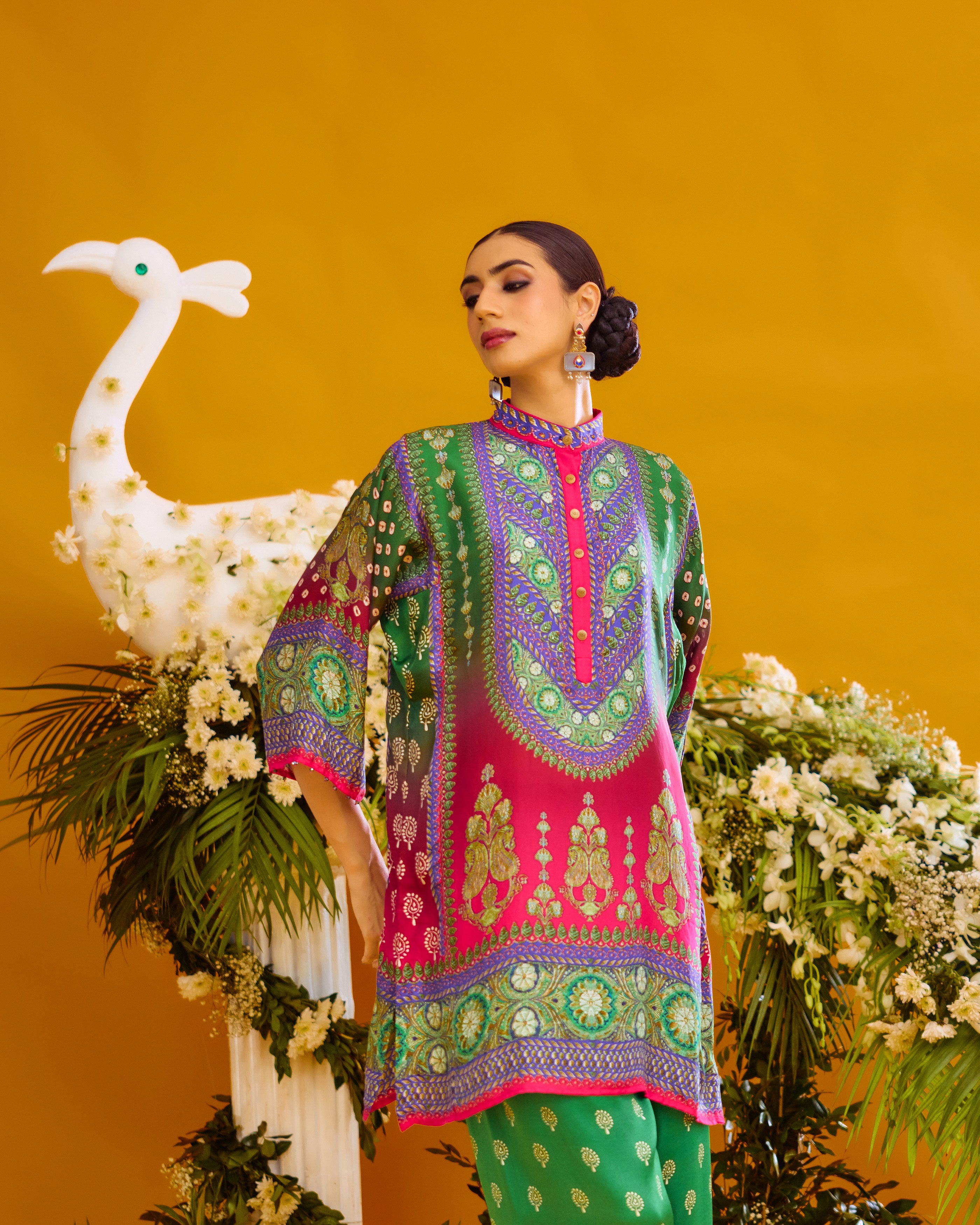 Baati : Ghazal - Green