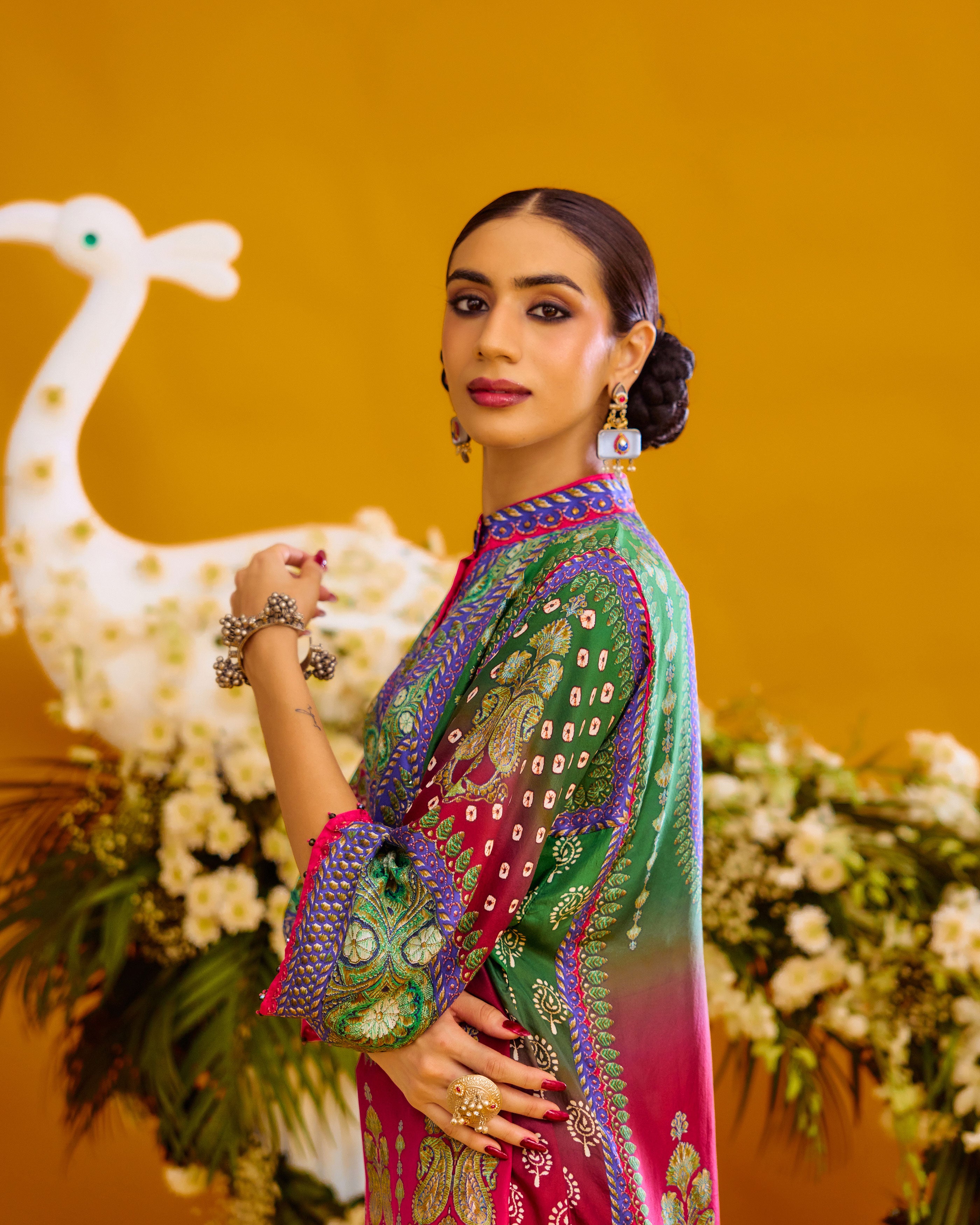 Baati : Ghazal - Green