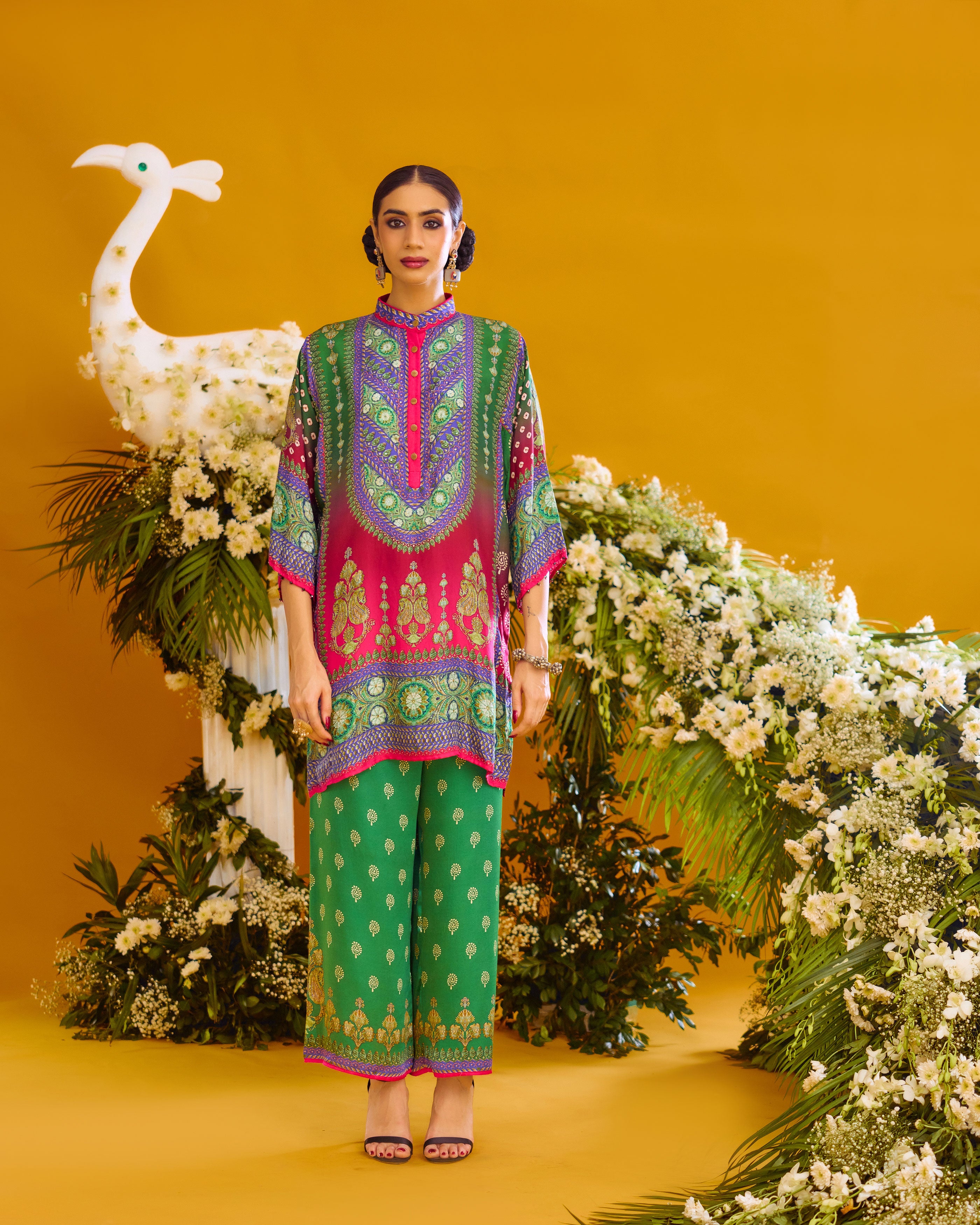 Baati : Ghazal - Green