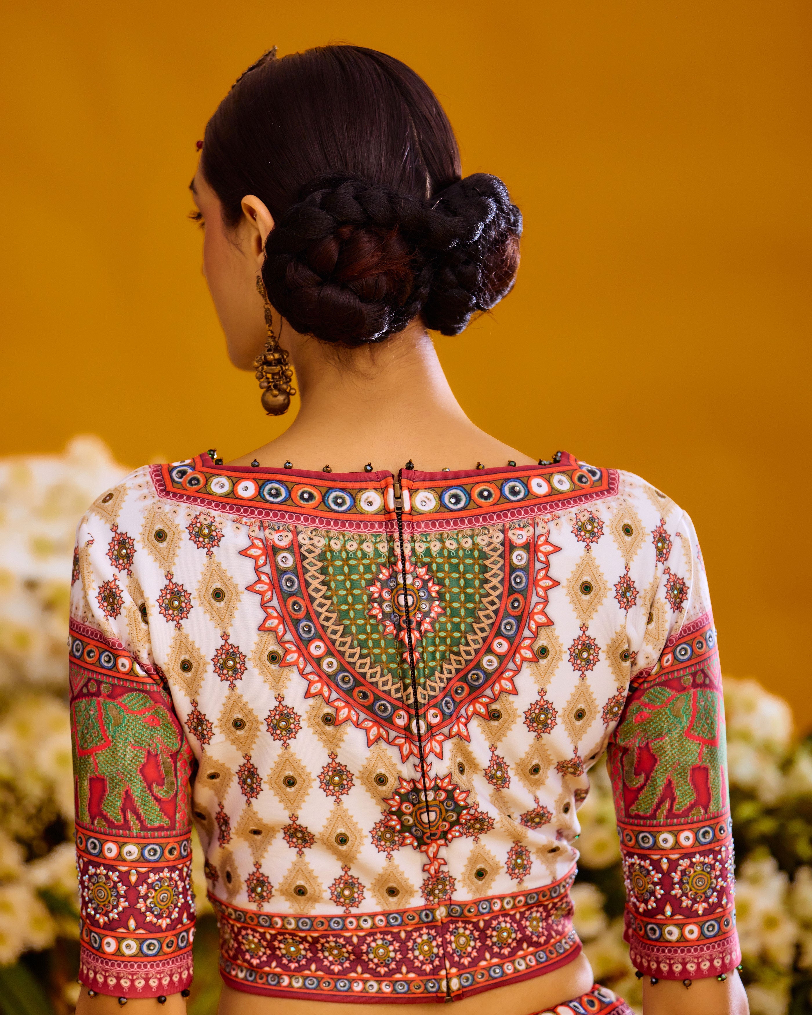 Baati : Leela - Multi/Green