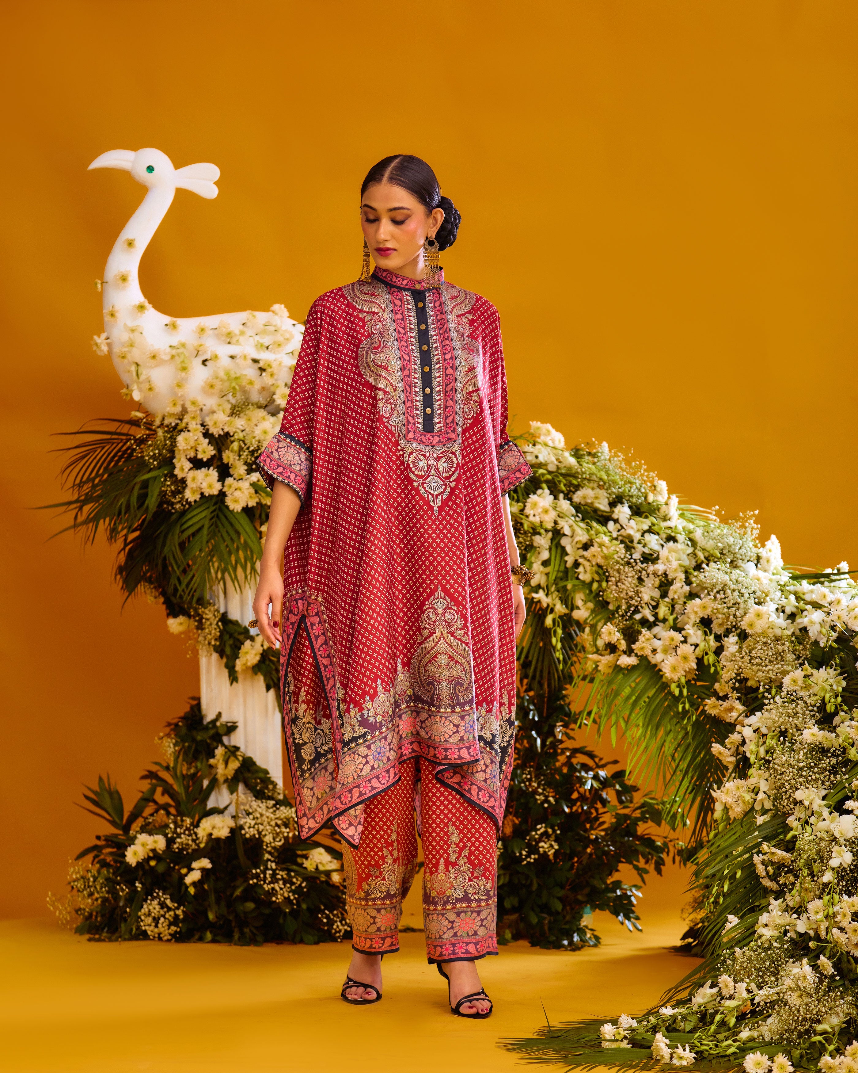 Baati : Chantelle 42" - Brick Red