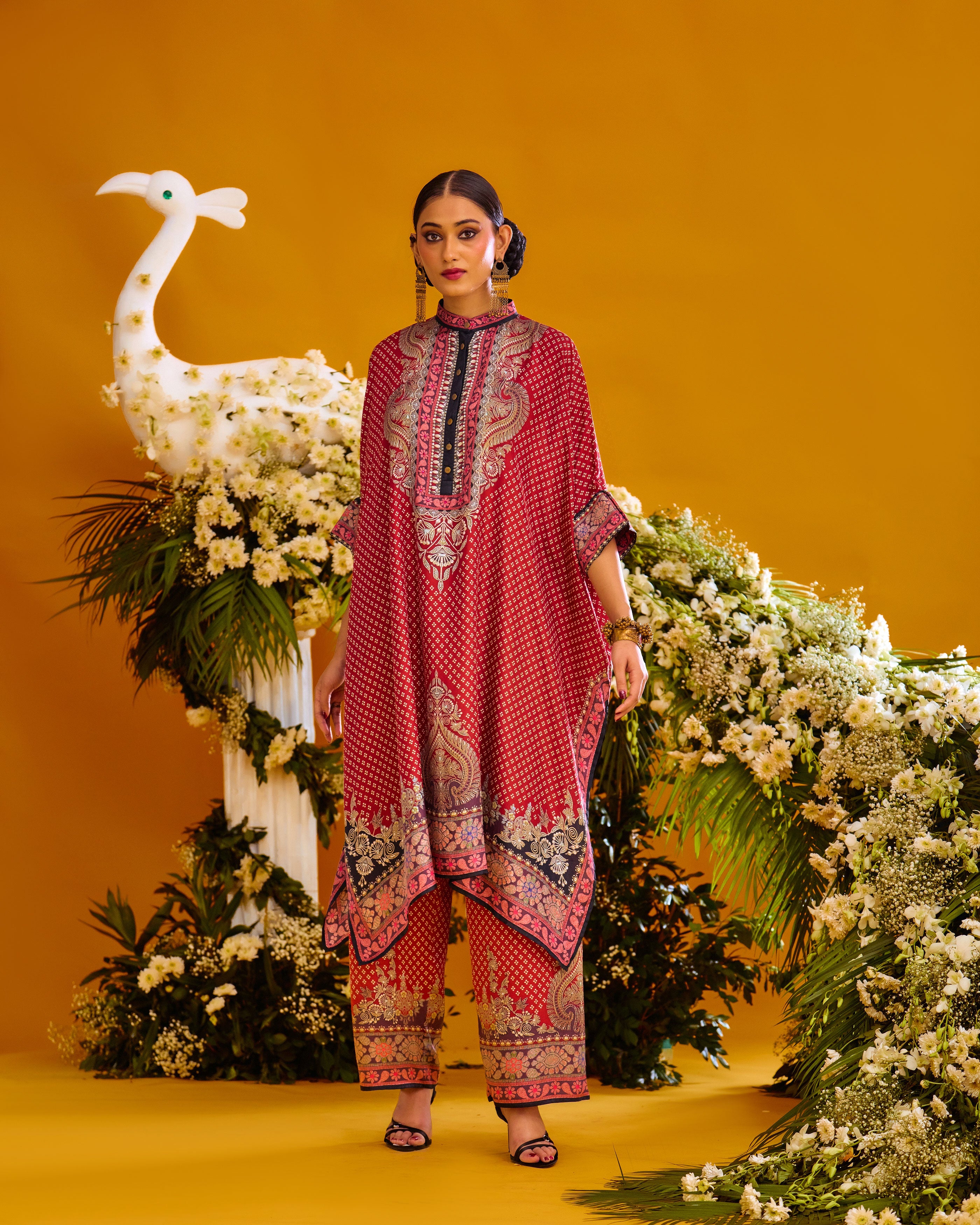Baati : Chantelle 42" - Brick Red