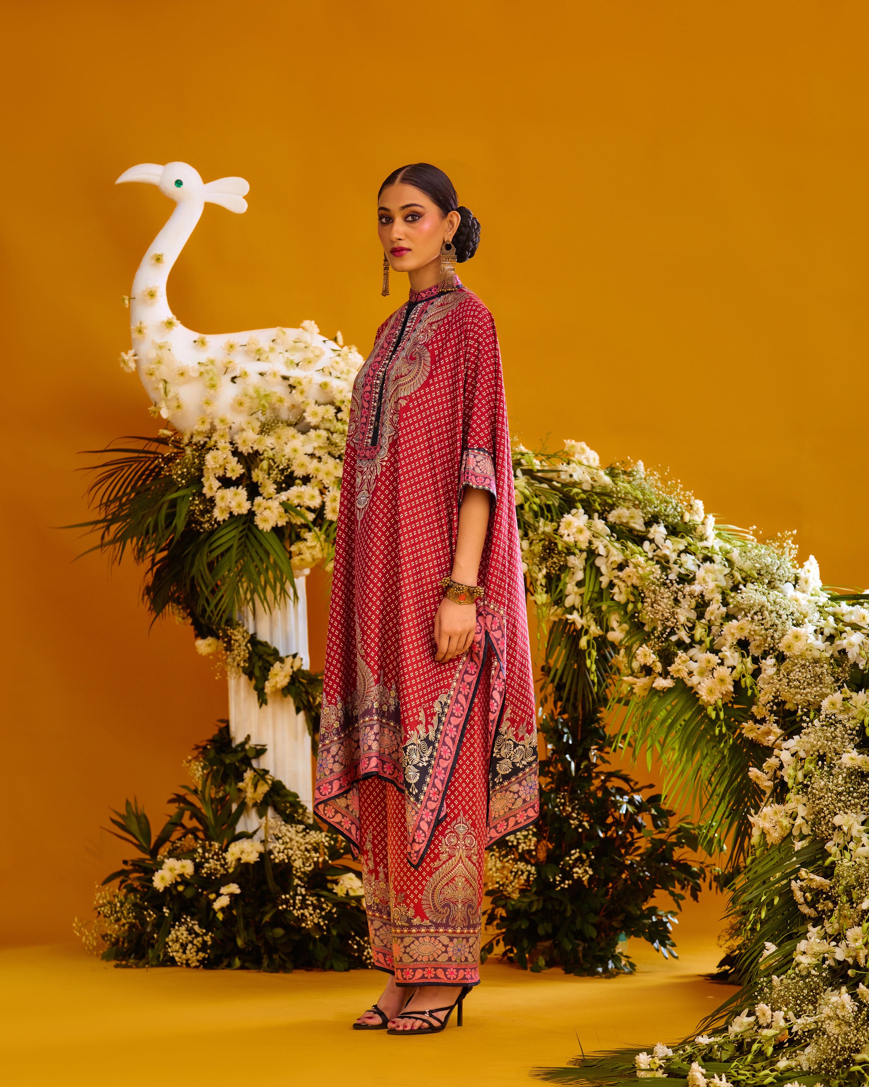 Baati : Chantelle 42" - Brick Red