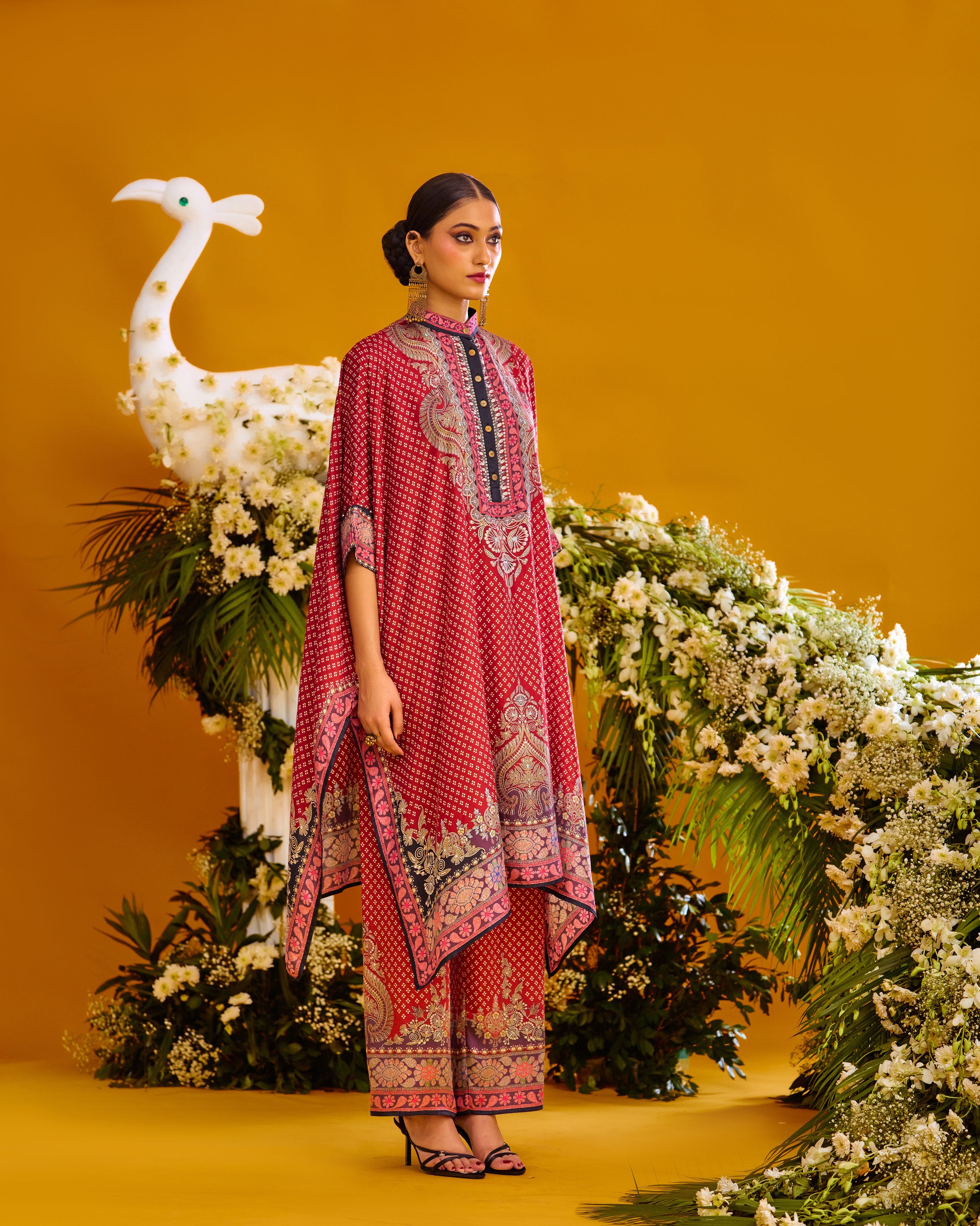 Baati : Chantelle 42" - Brick Red