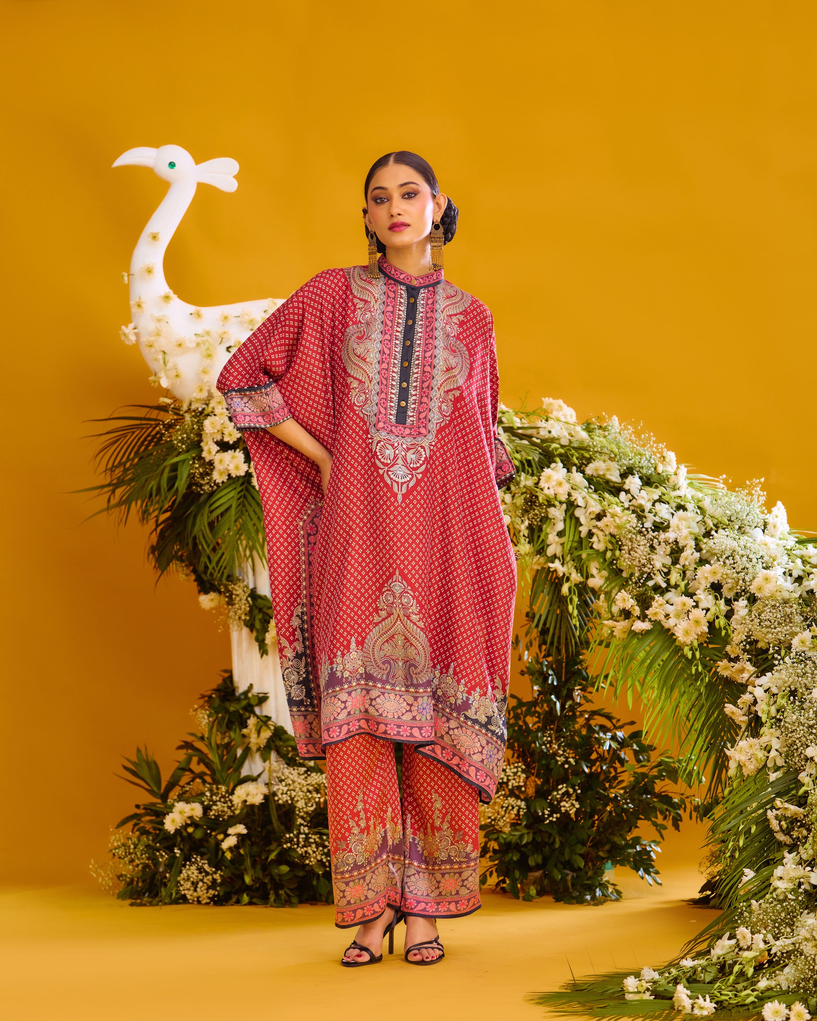 Baati : Chantelle 42" - Brick Red