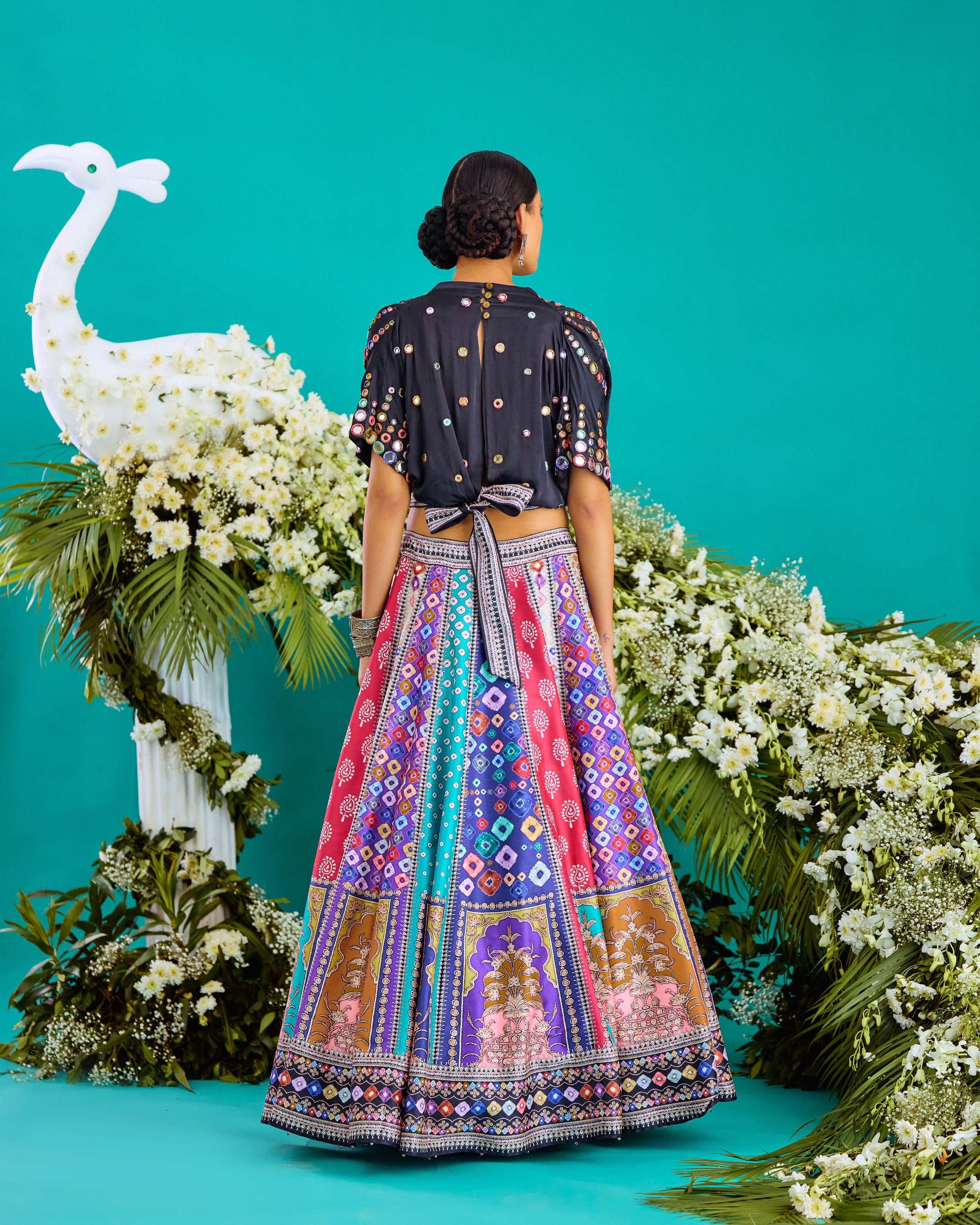 Baati : Varsha/Leela - Black/Multi