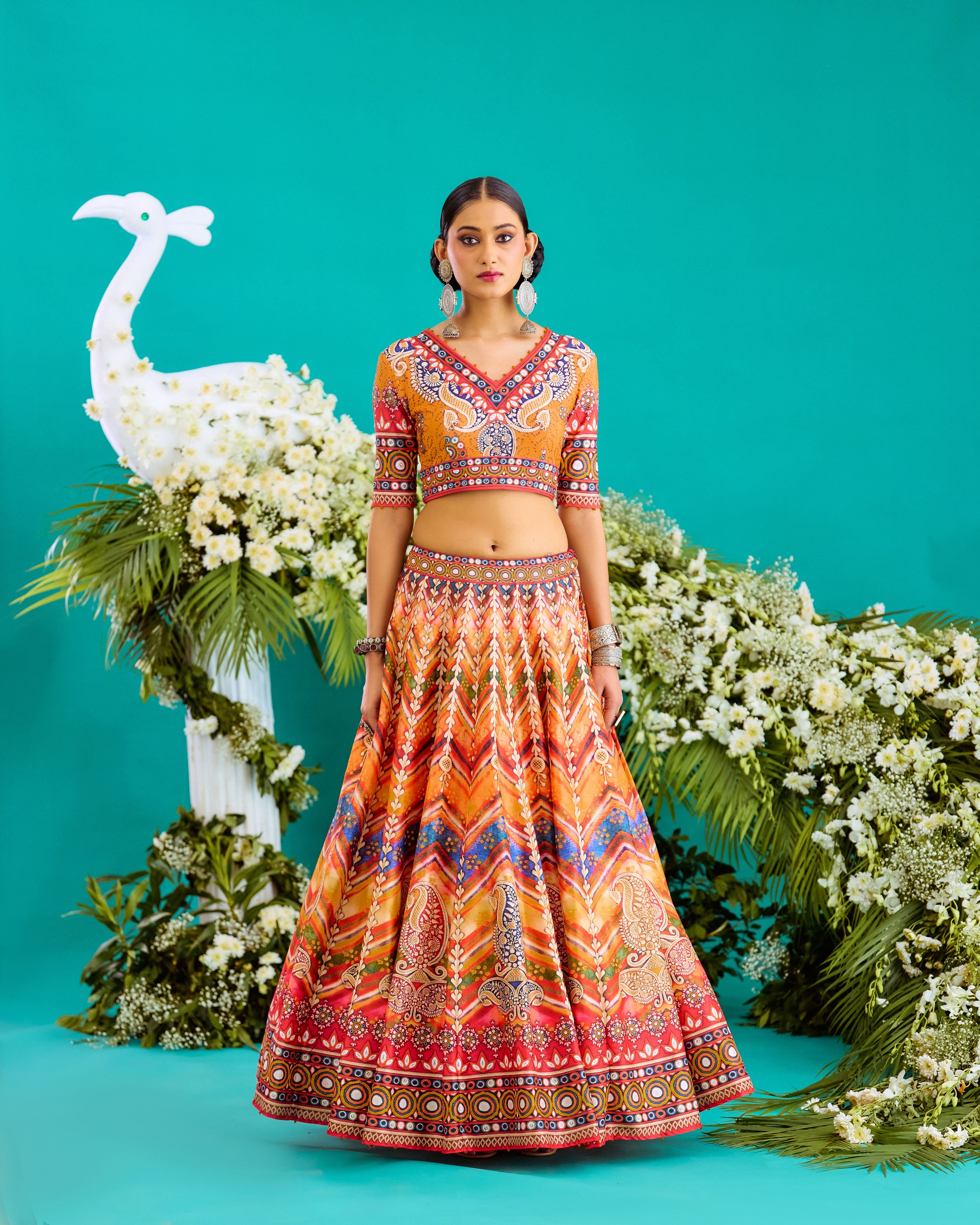 Baati : Leela - Multi/Chevron