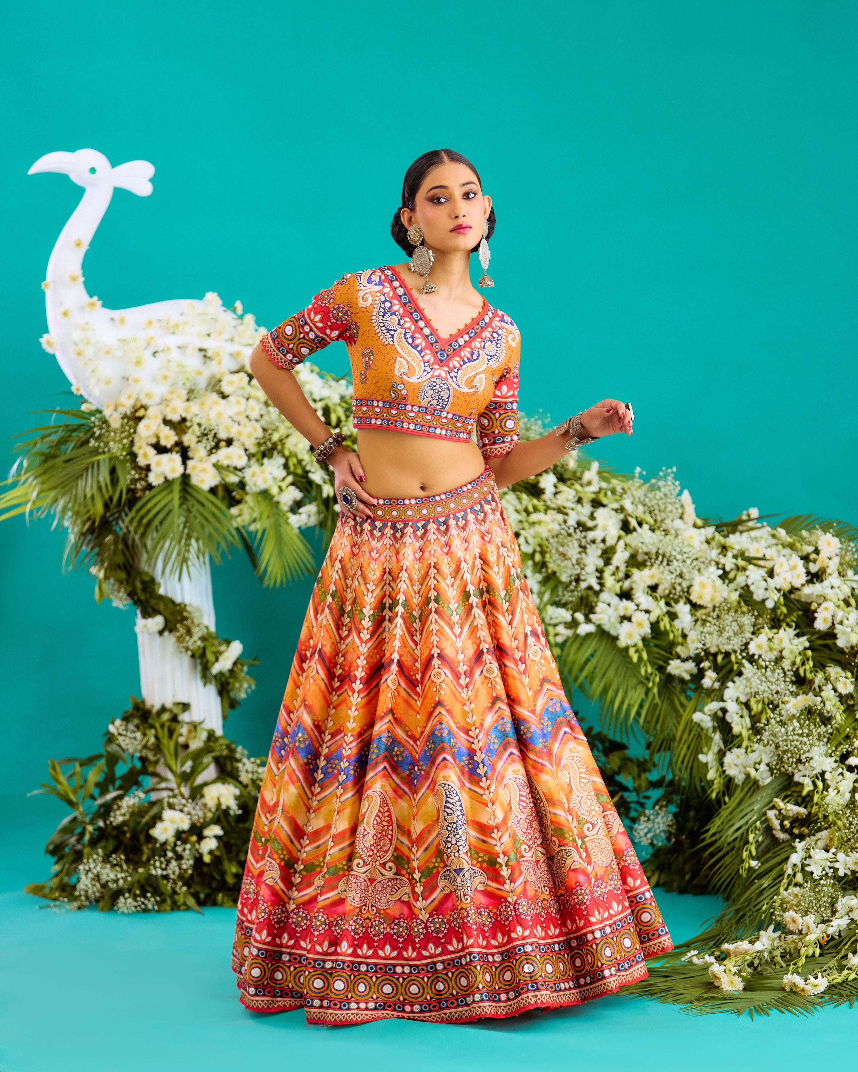 Baati : Leela - Multi/Chevron