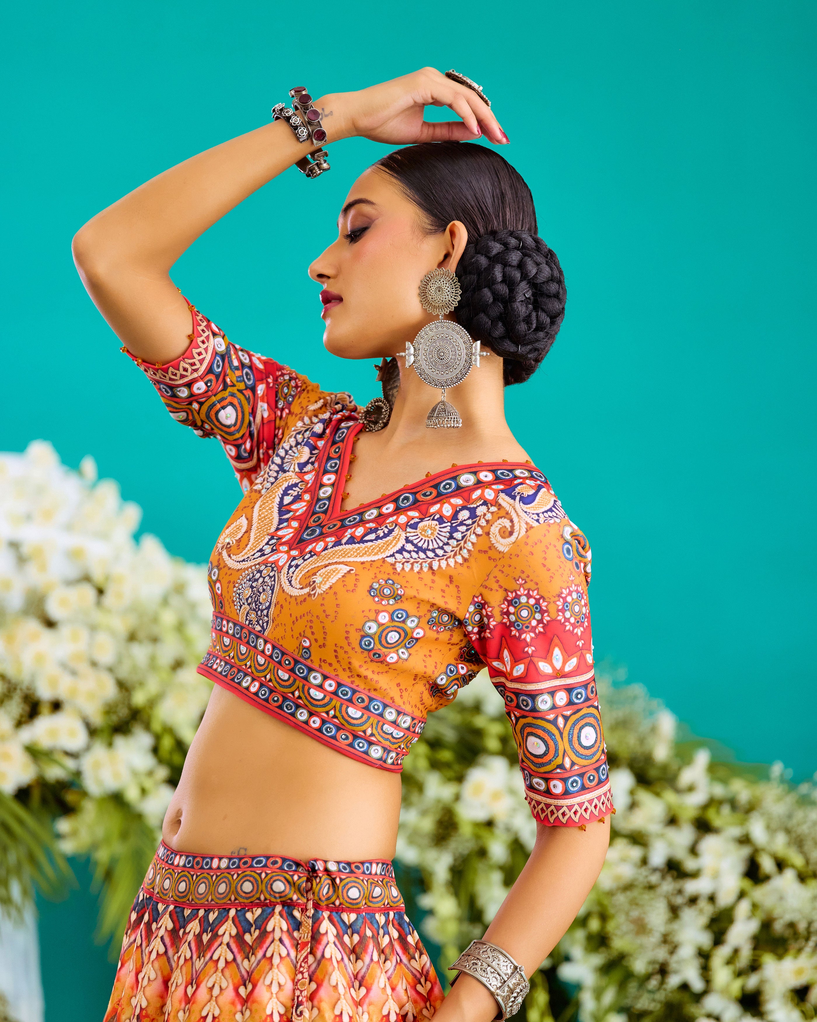 Baati : Leela - Multi/Chevron
