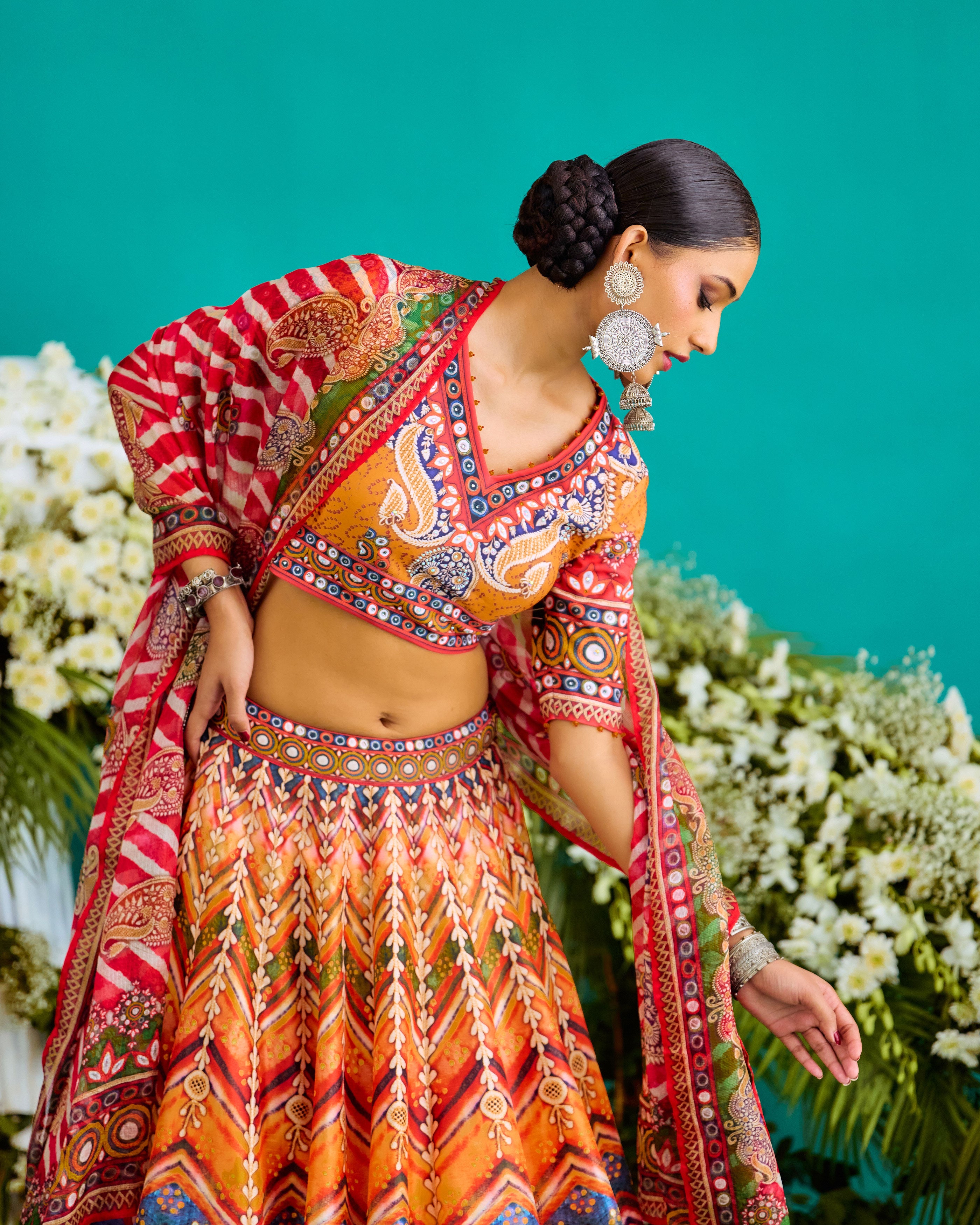 Baati : Leela - Multi/Chevron