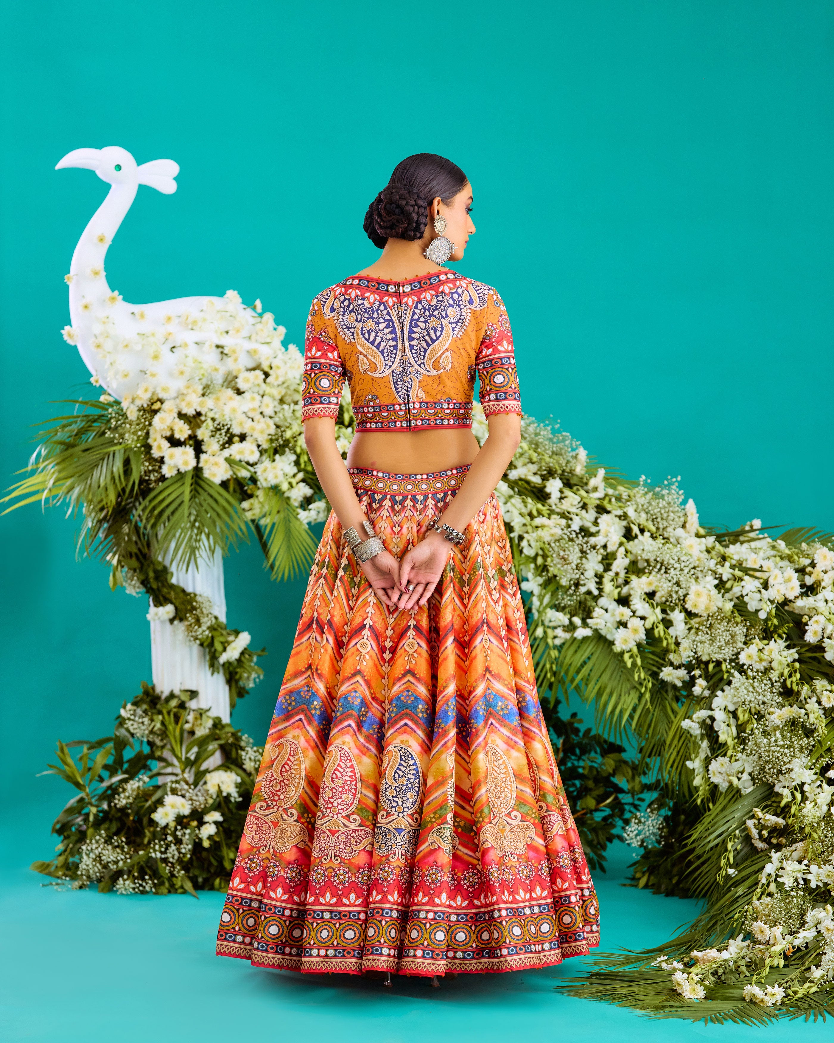 Baati : Leela - Multi/Chevron