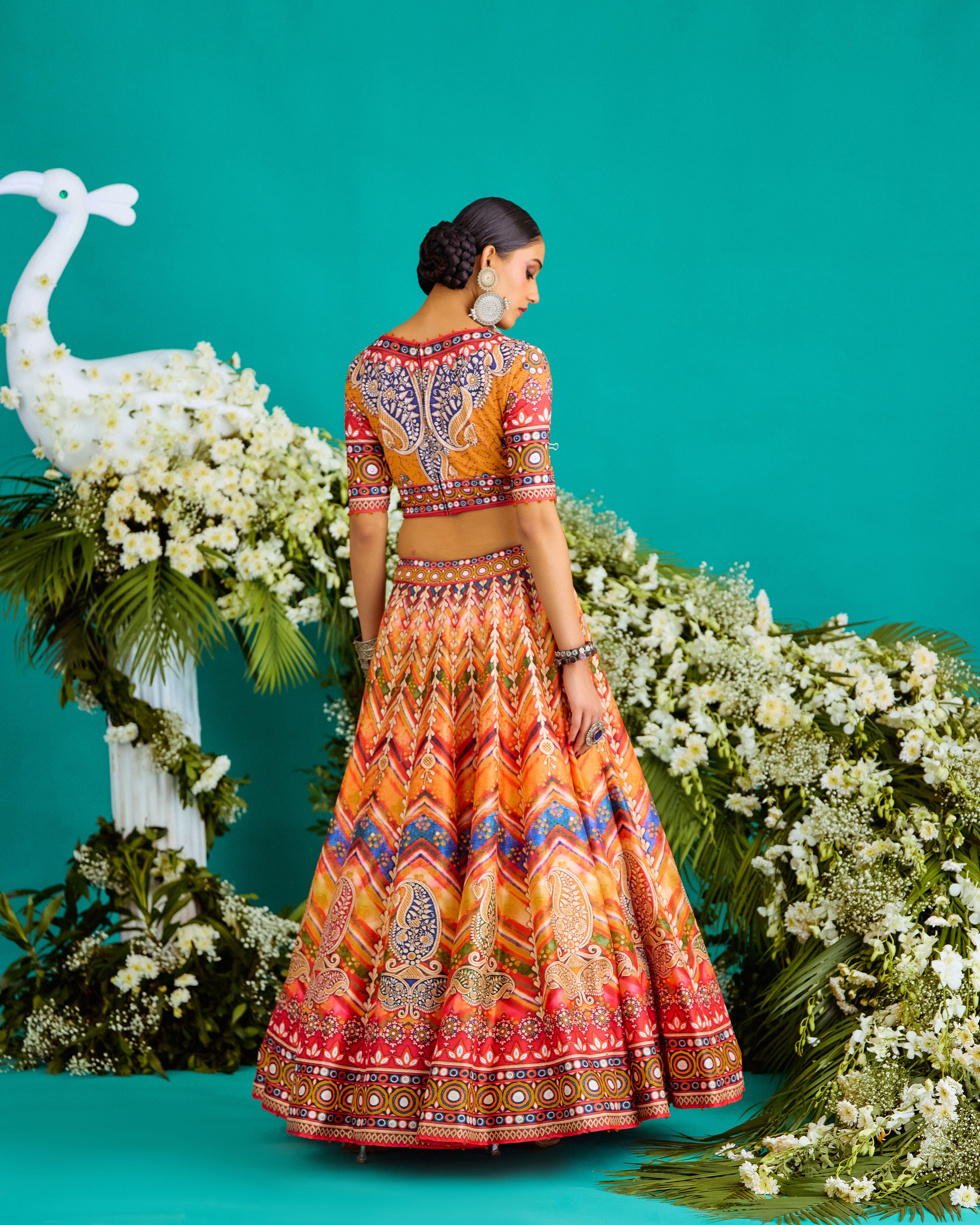 Baati : Leela - Multi/Chevron