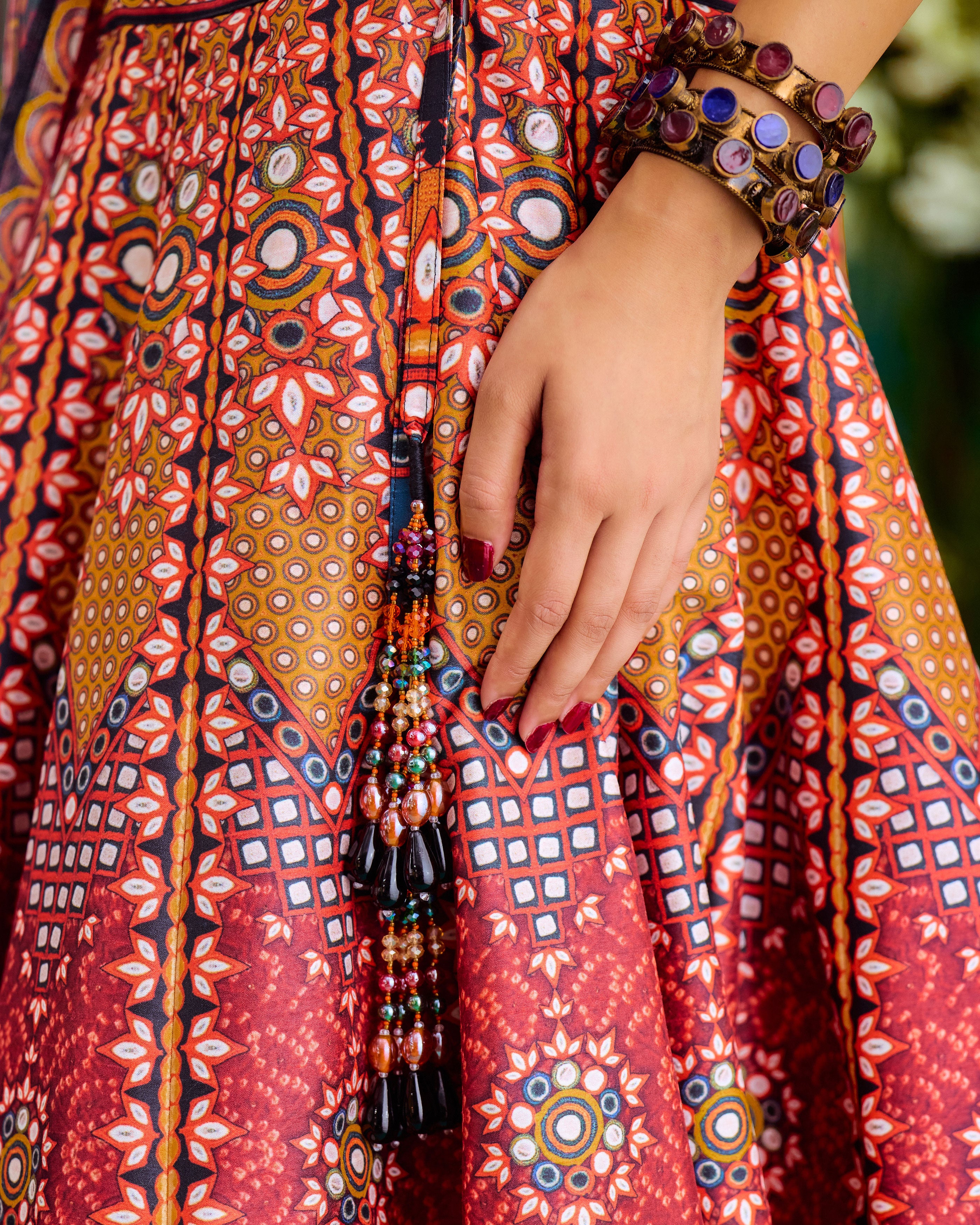 Baati : Leela - Maroon