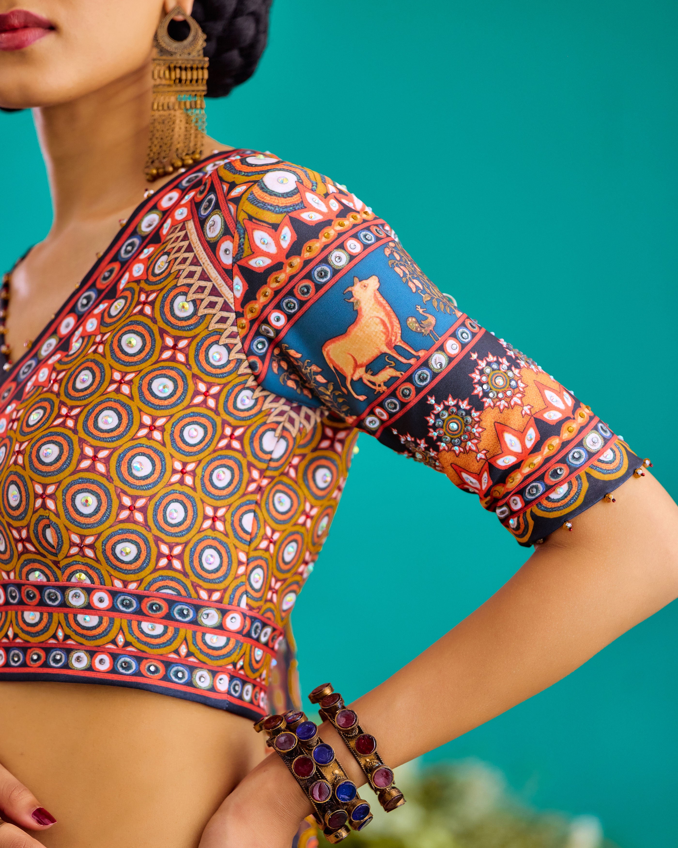 Baati : Leela - Maroon