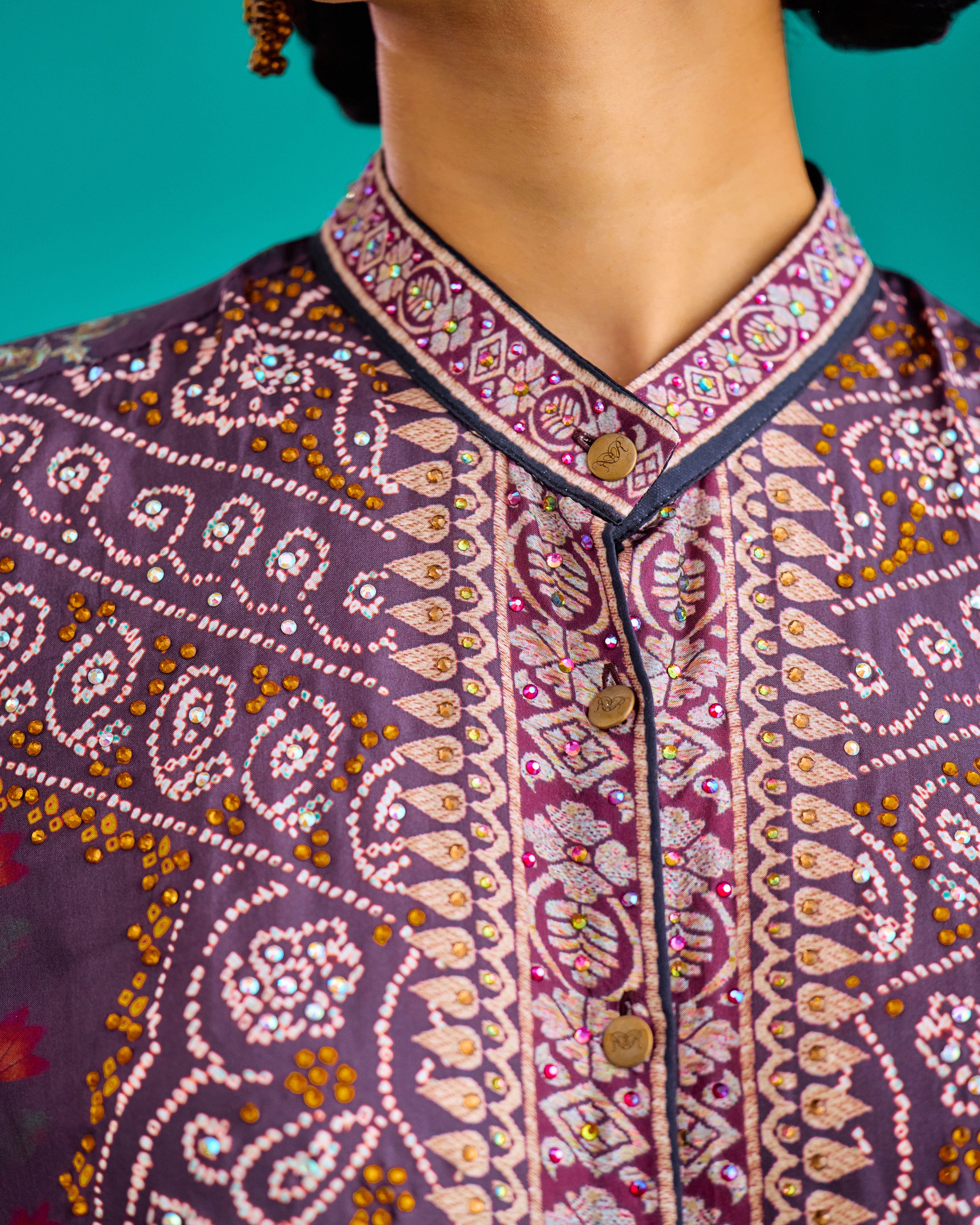 Baati : Nilofer - Fuchsia/Burgundy