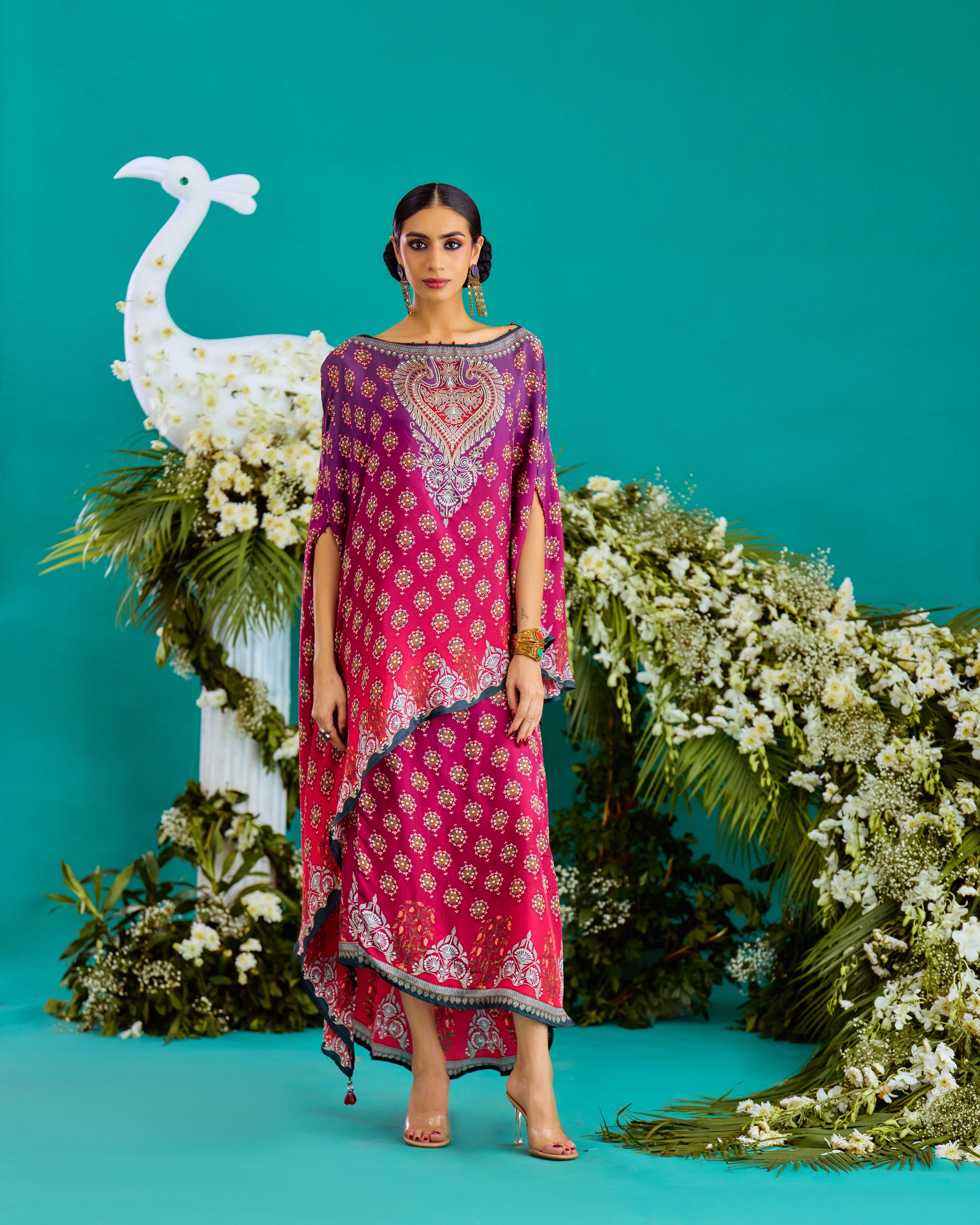 Baati : Kamini - Majenta/Purple