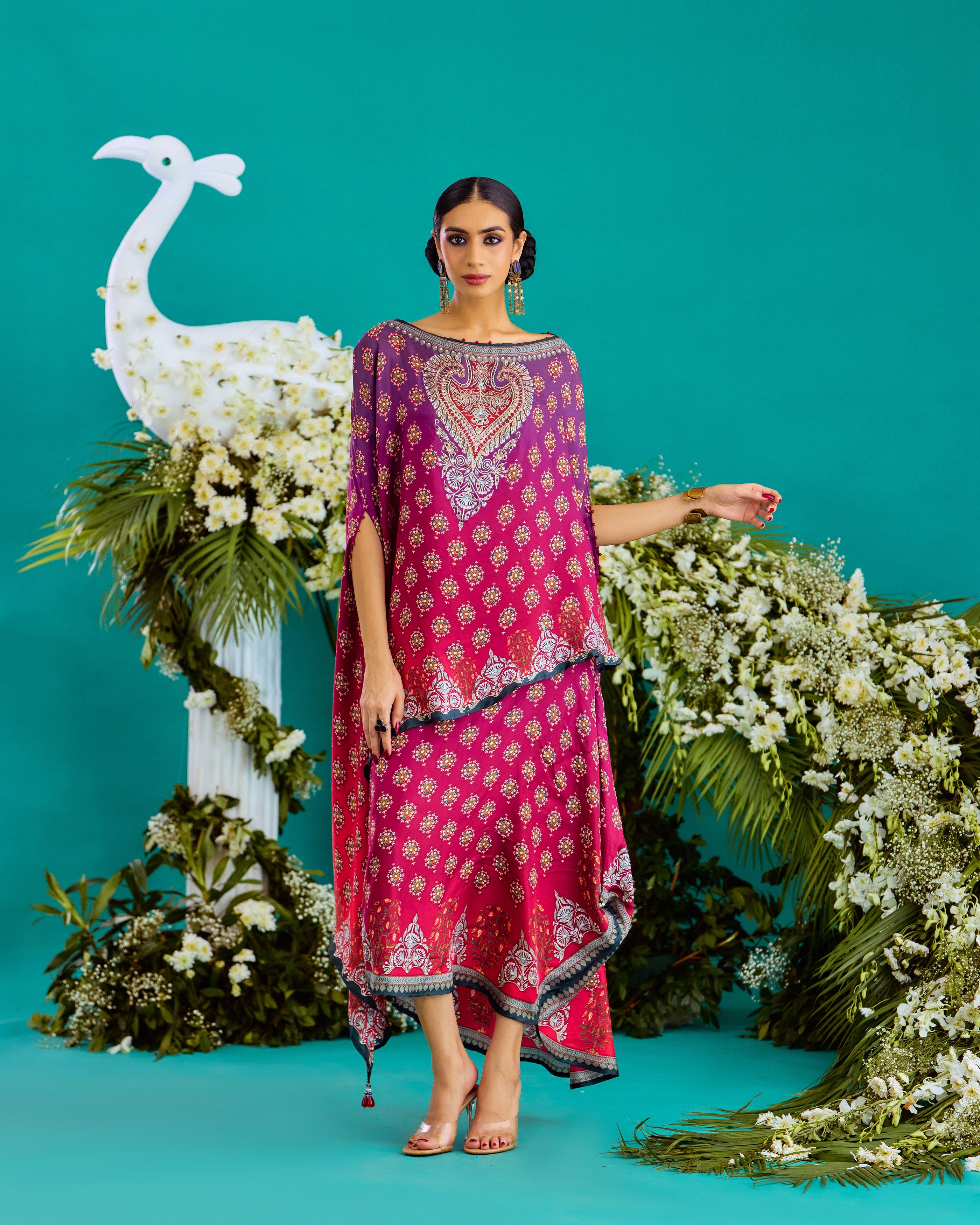 Baati : Kamini - Majenta/Purple