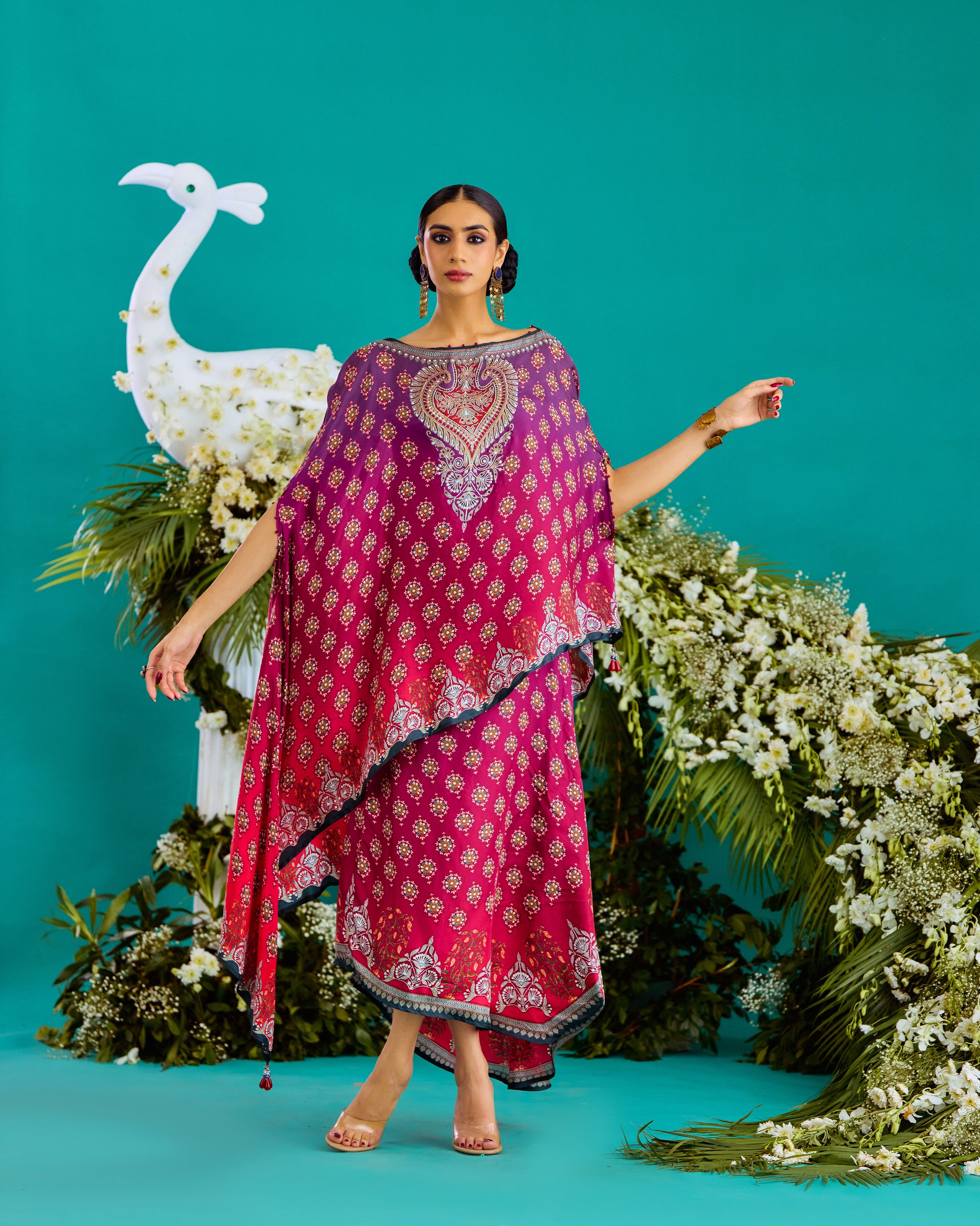 Baati : Kamini - Majenta/Purple