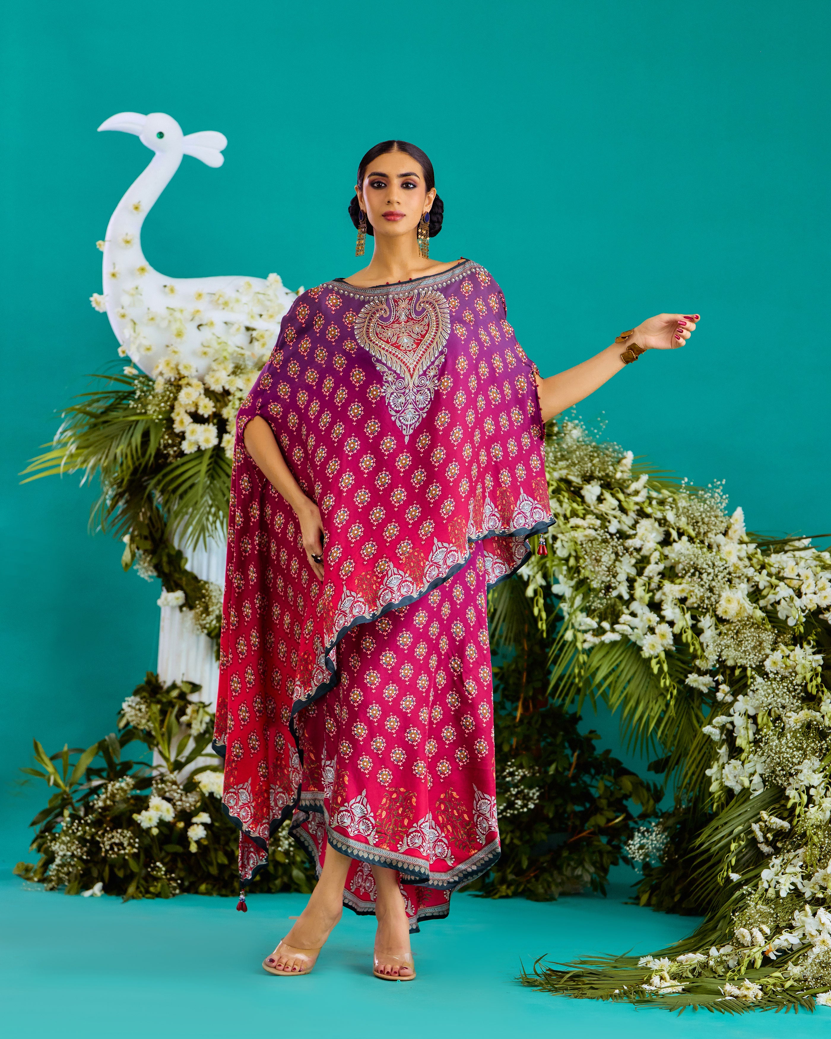 Baati : Kamini - Majenta/Purple
