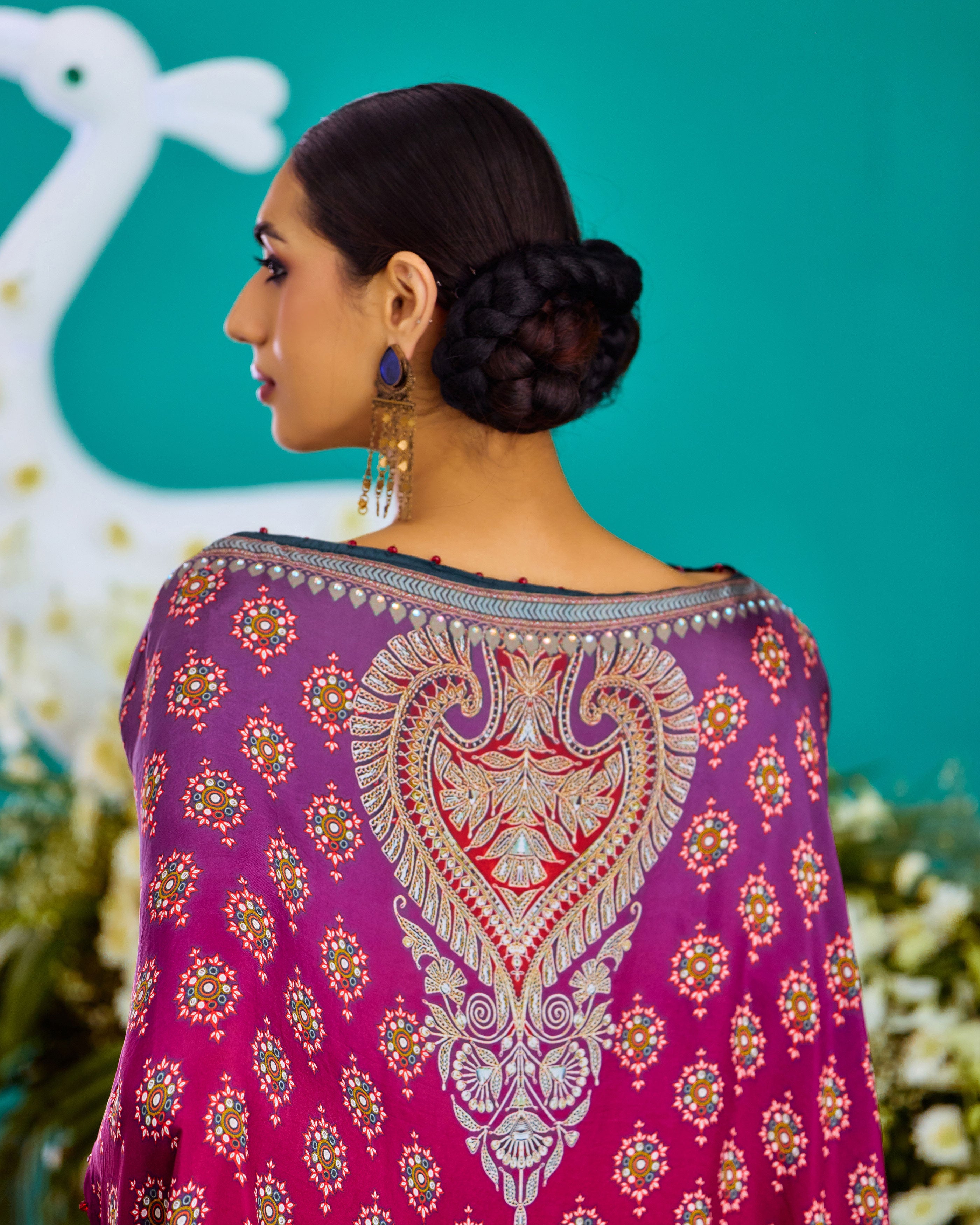 Baati : Kamini - Majenta/Purple