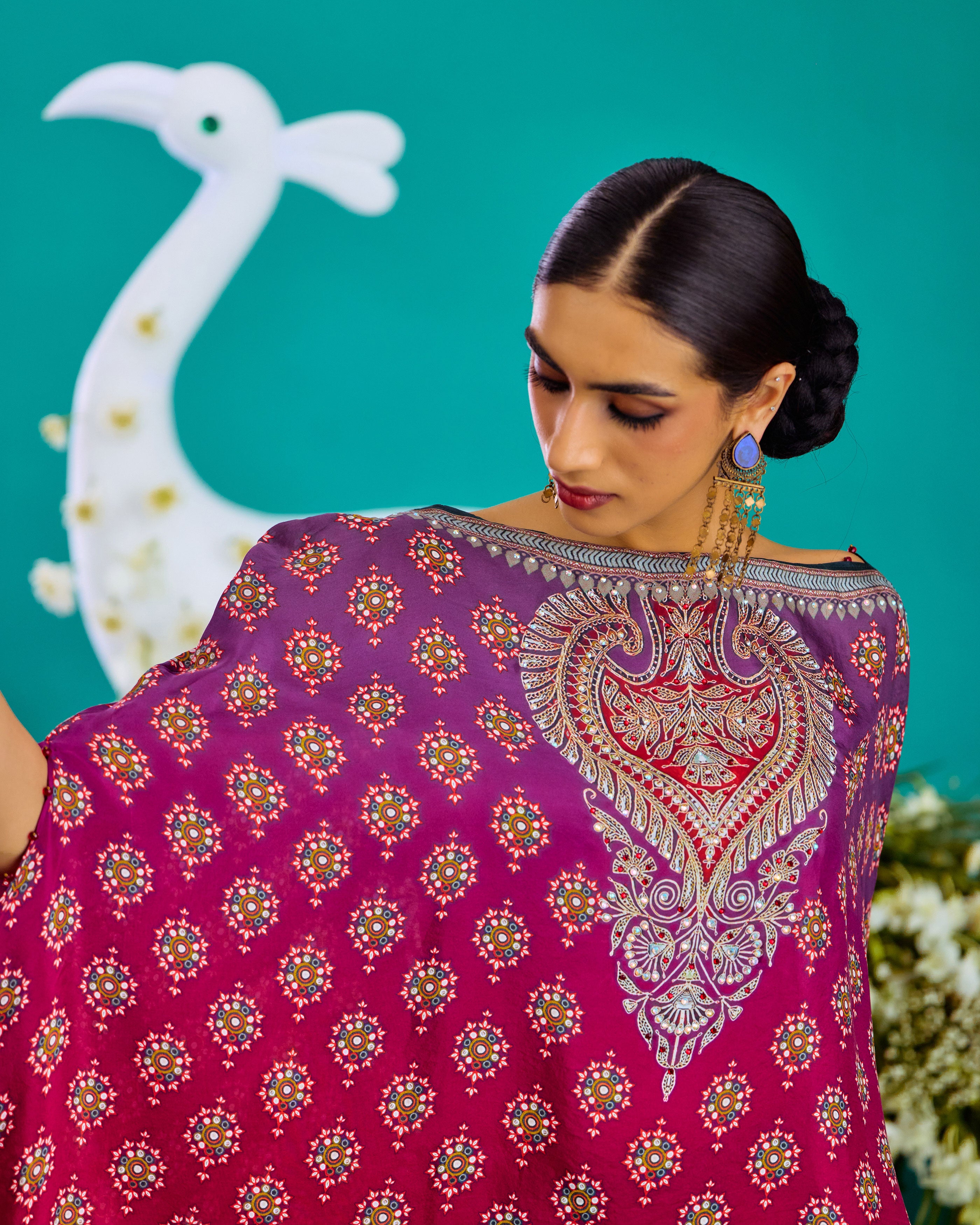 Baati : Kamini - Majenta/Purple