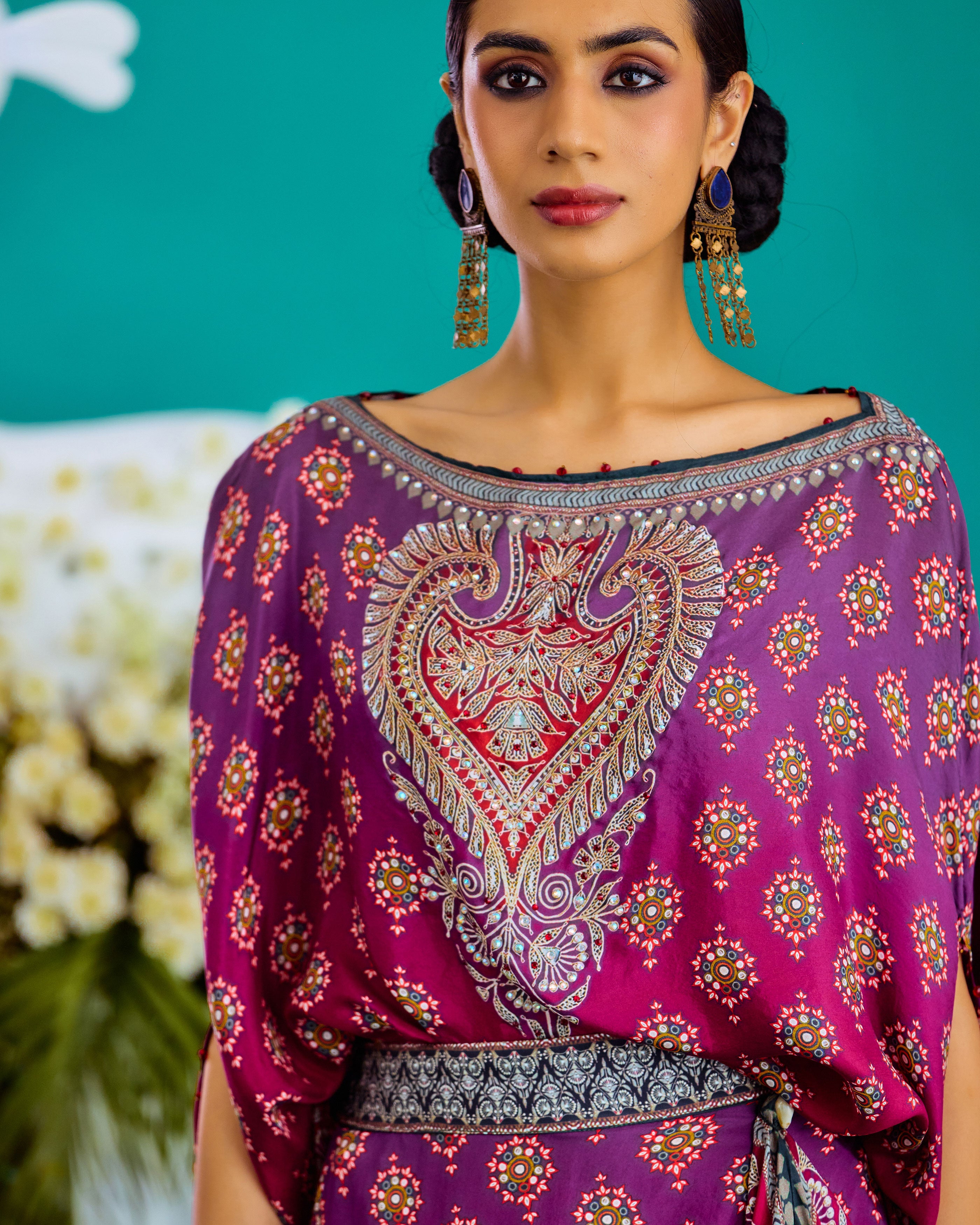 Baati : Kamini - Majenta/Purple
