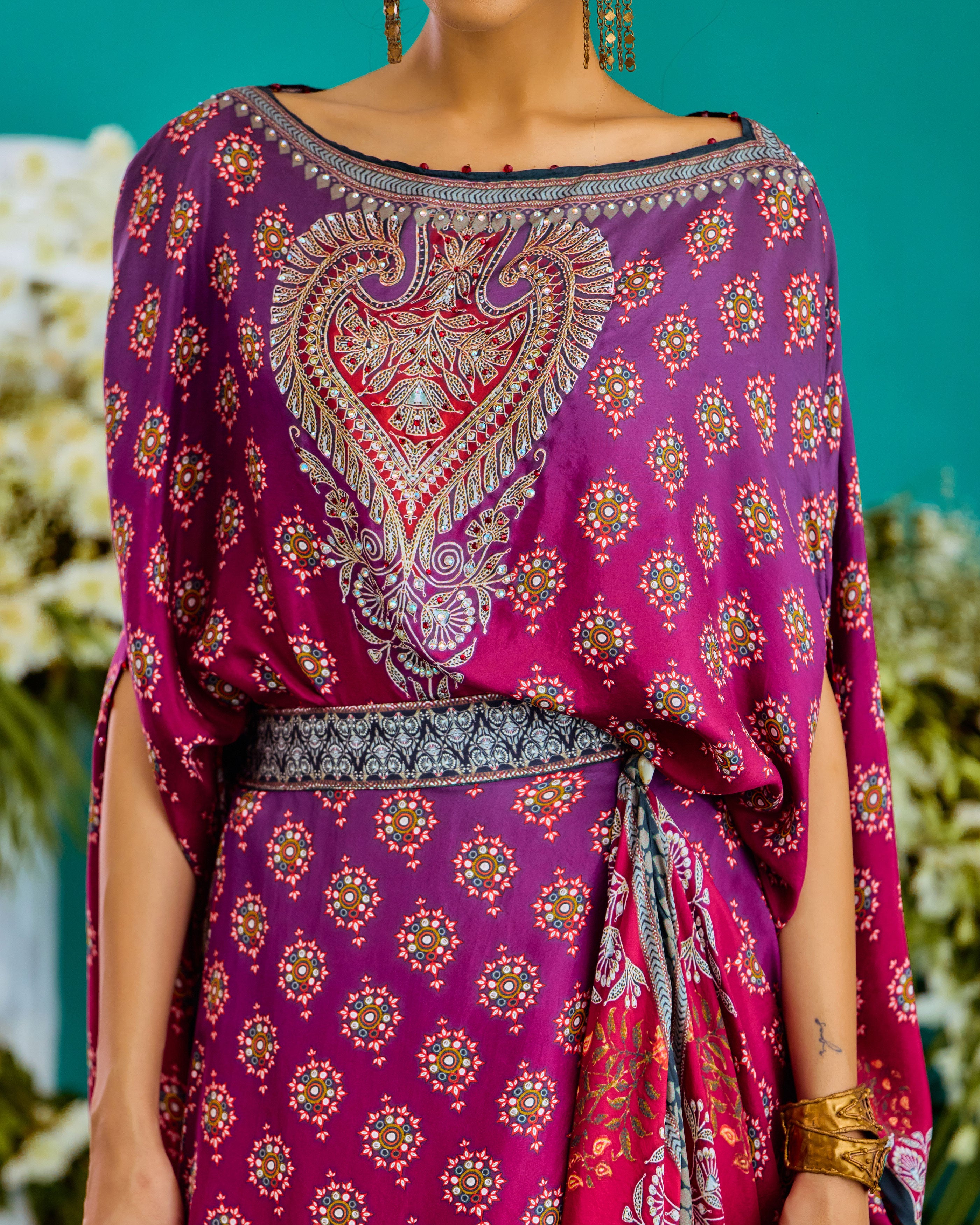 Baati : Kamini - Majenta/Purple