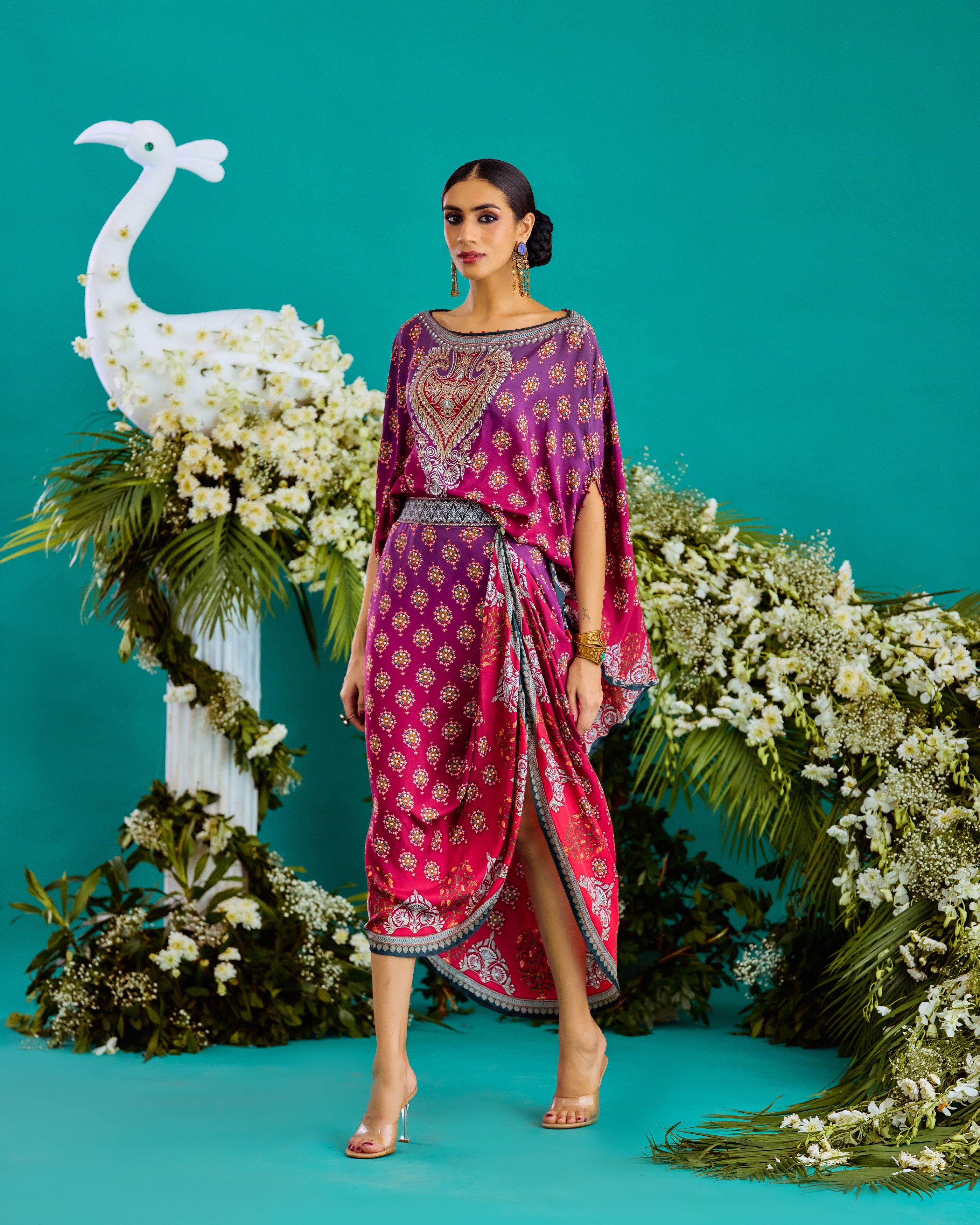 Baati : Kamini - Majenta/Purple
