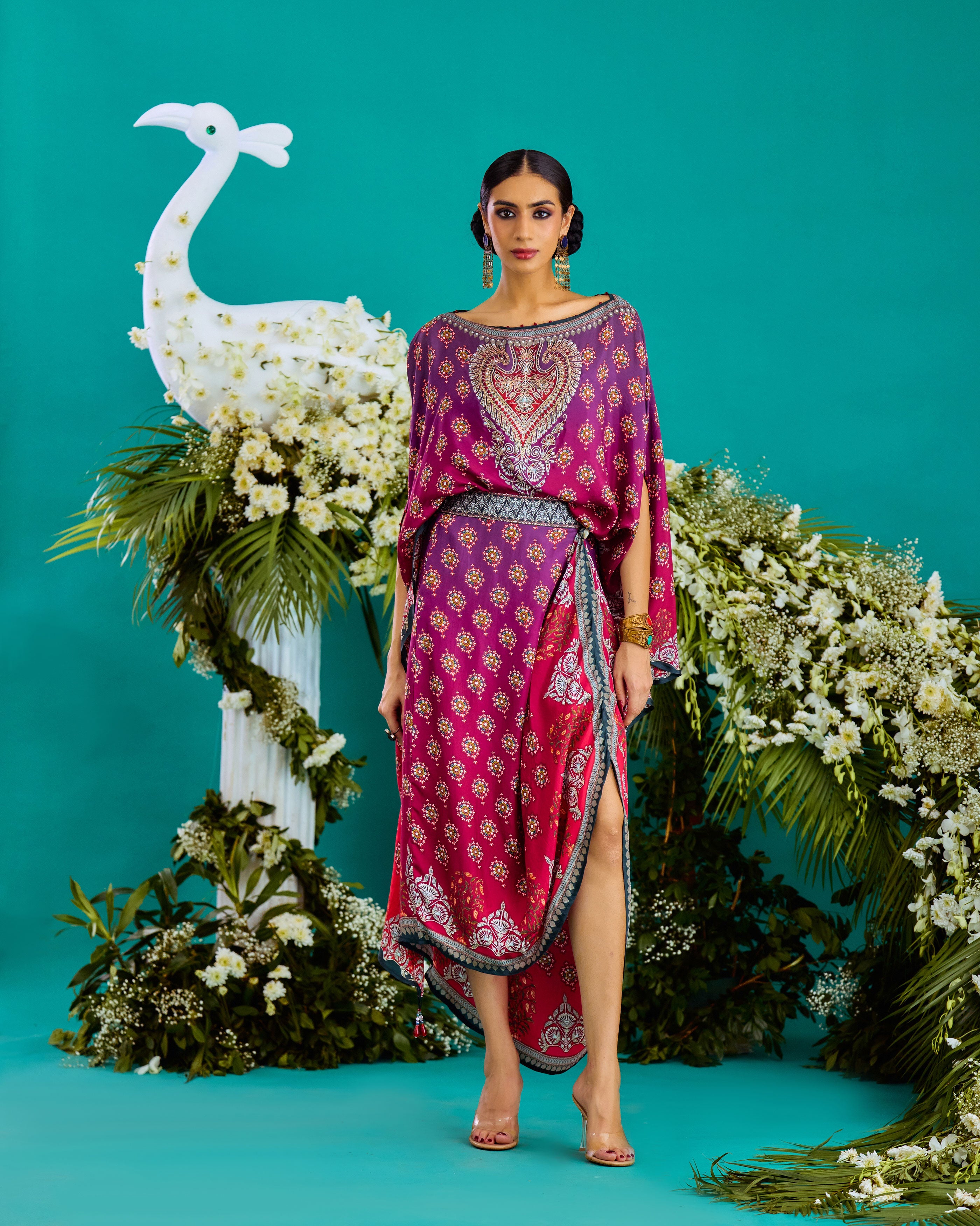 Baati : Kamini - Majenta/Purple