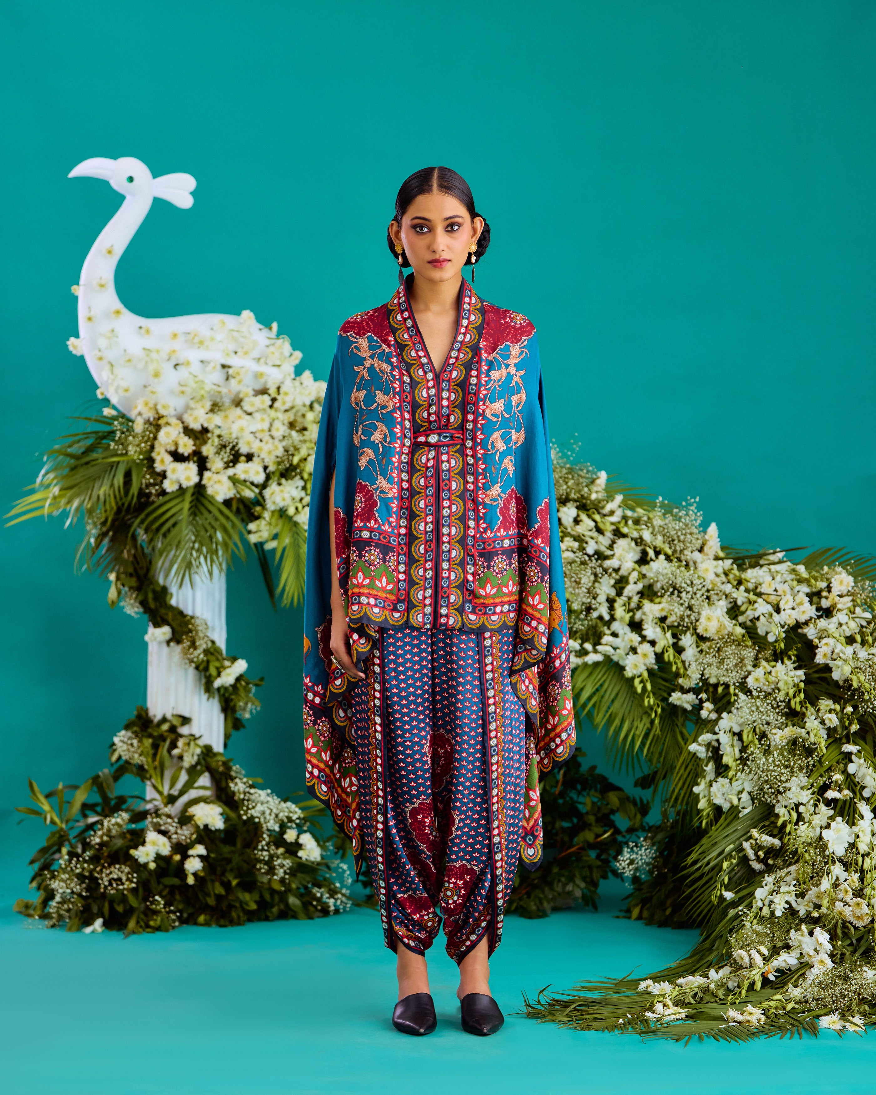 Baati : Chloe - Peacock Blue