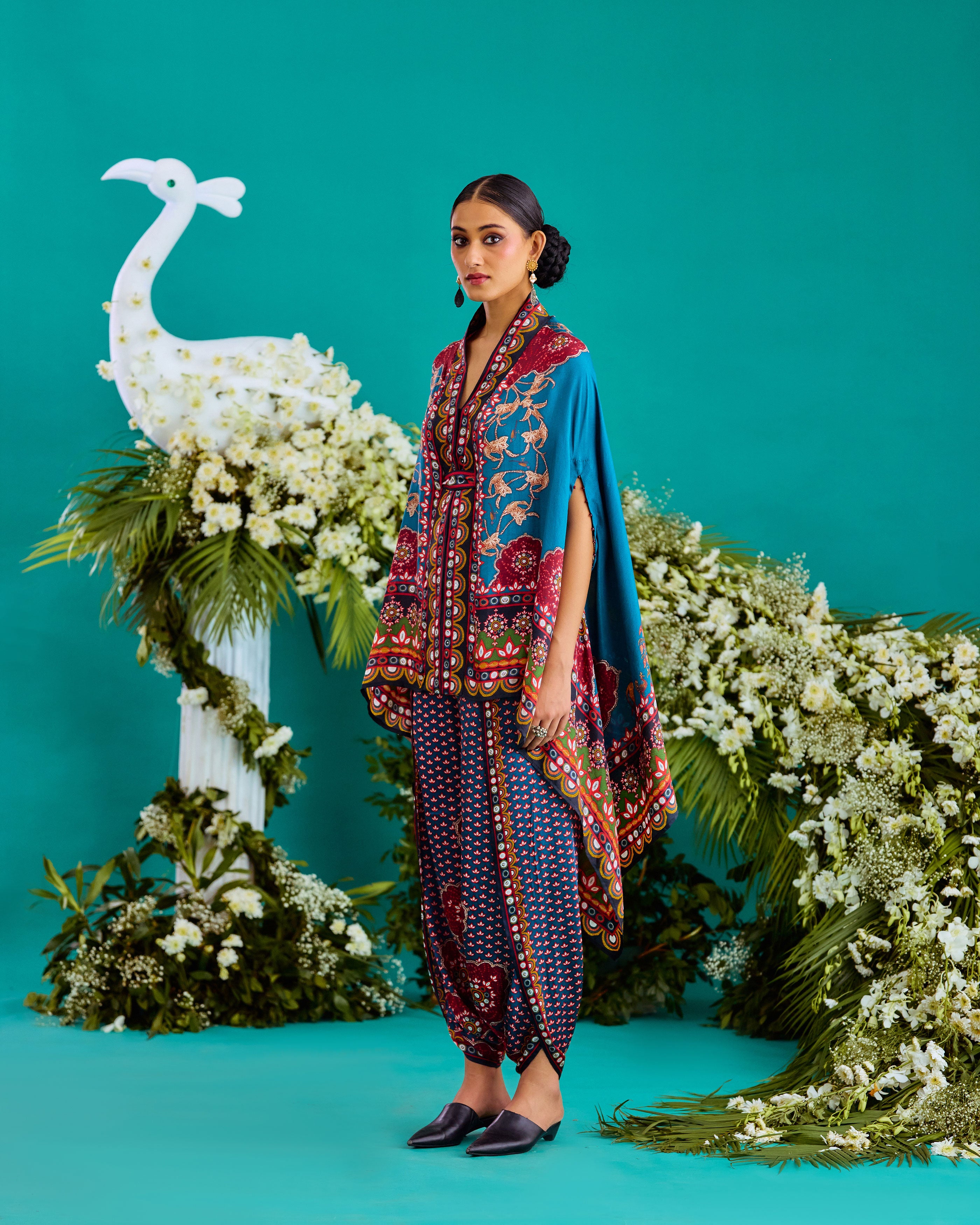 Baati : Chloe - Peacock Blue