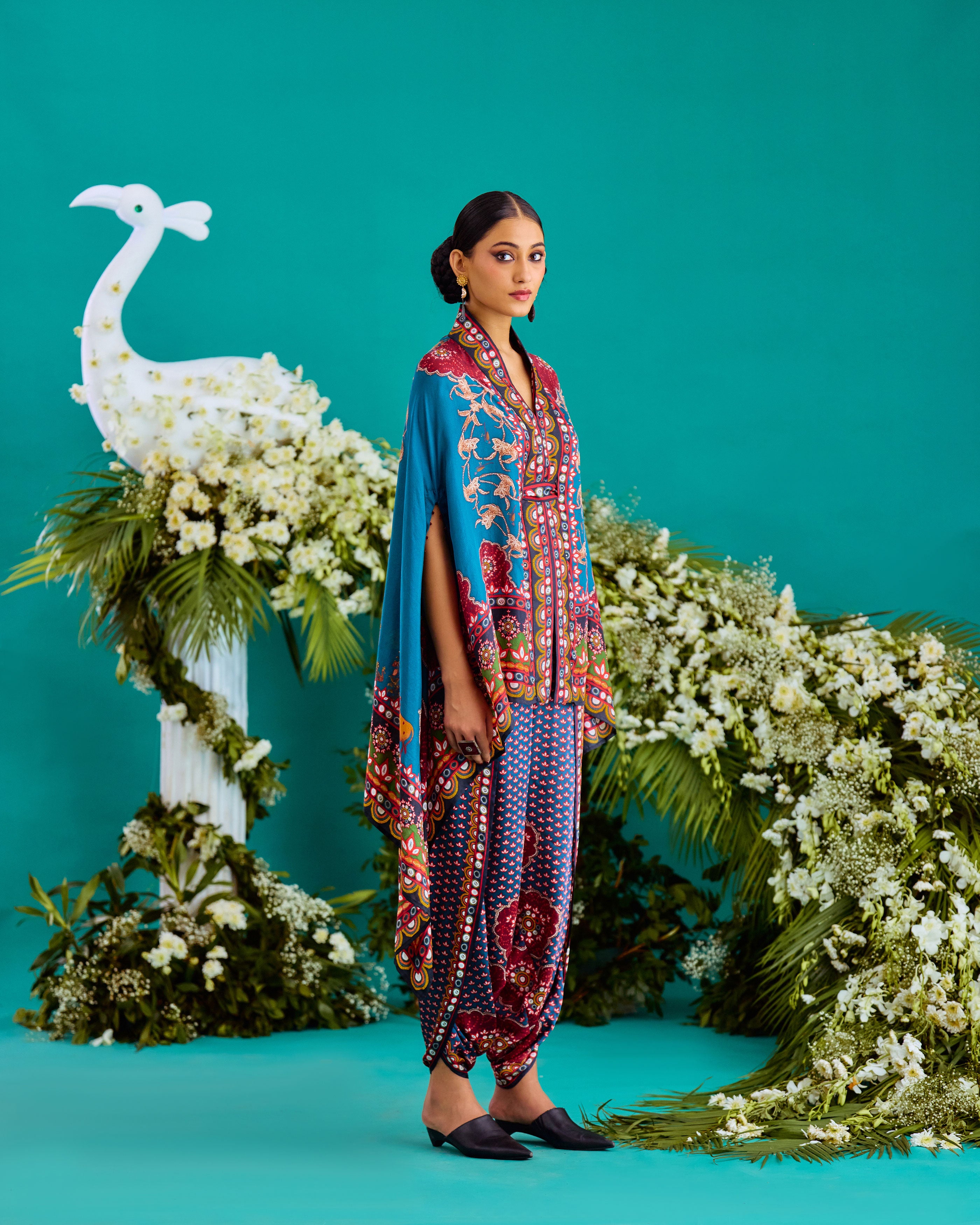Baati : Chloe - Peacock Blue
