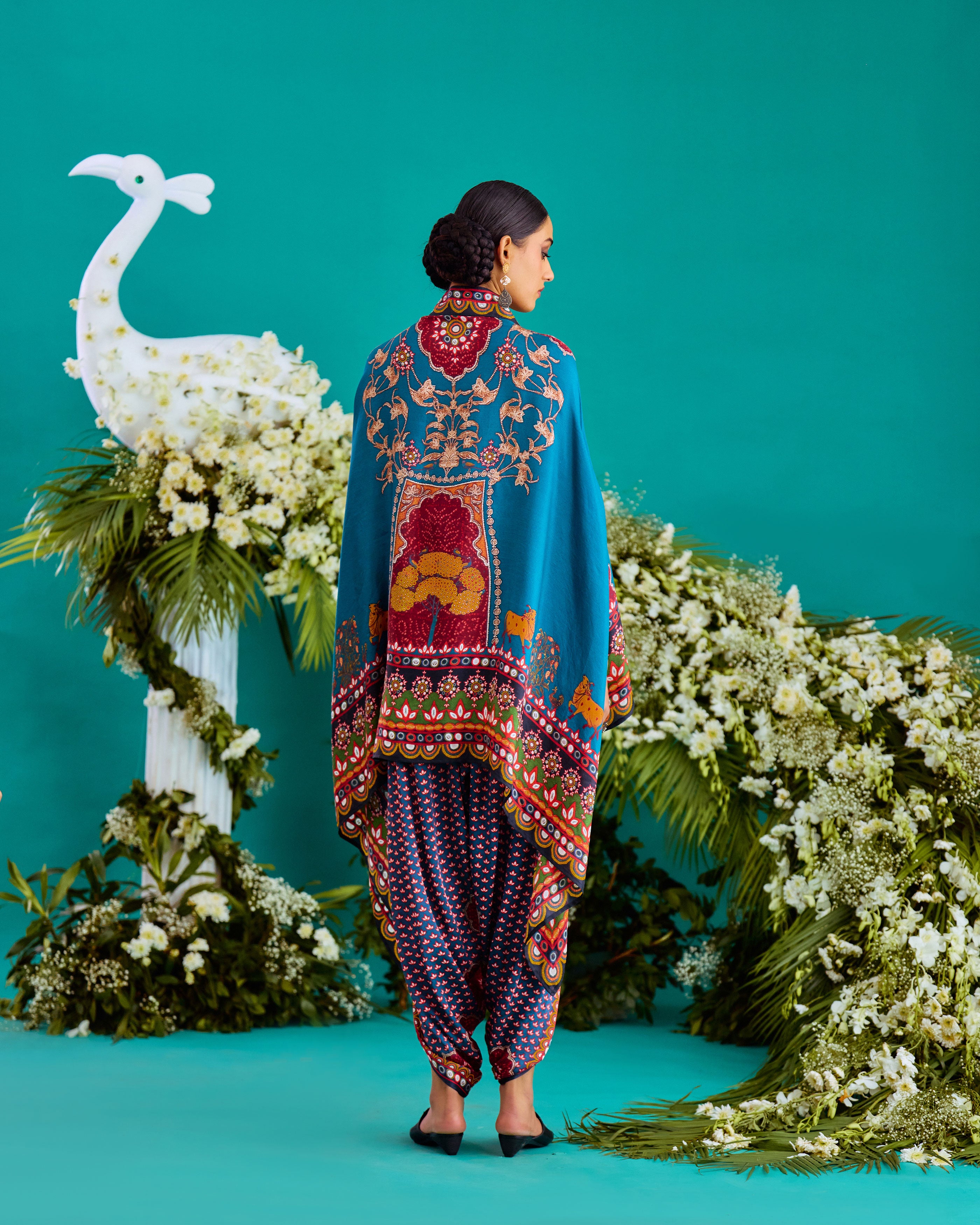 Baati : Chloe - Peacock Blue