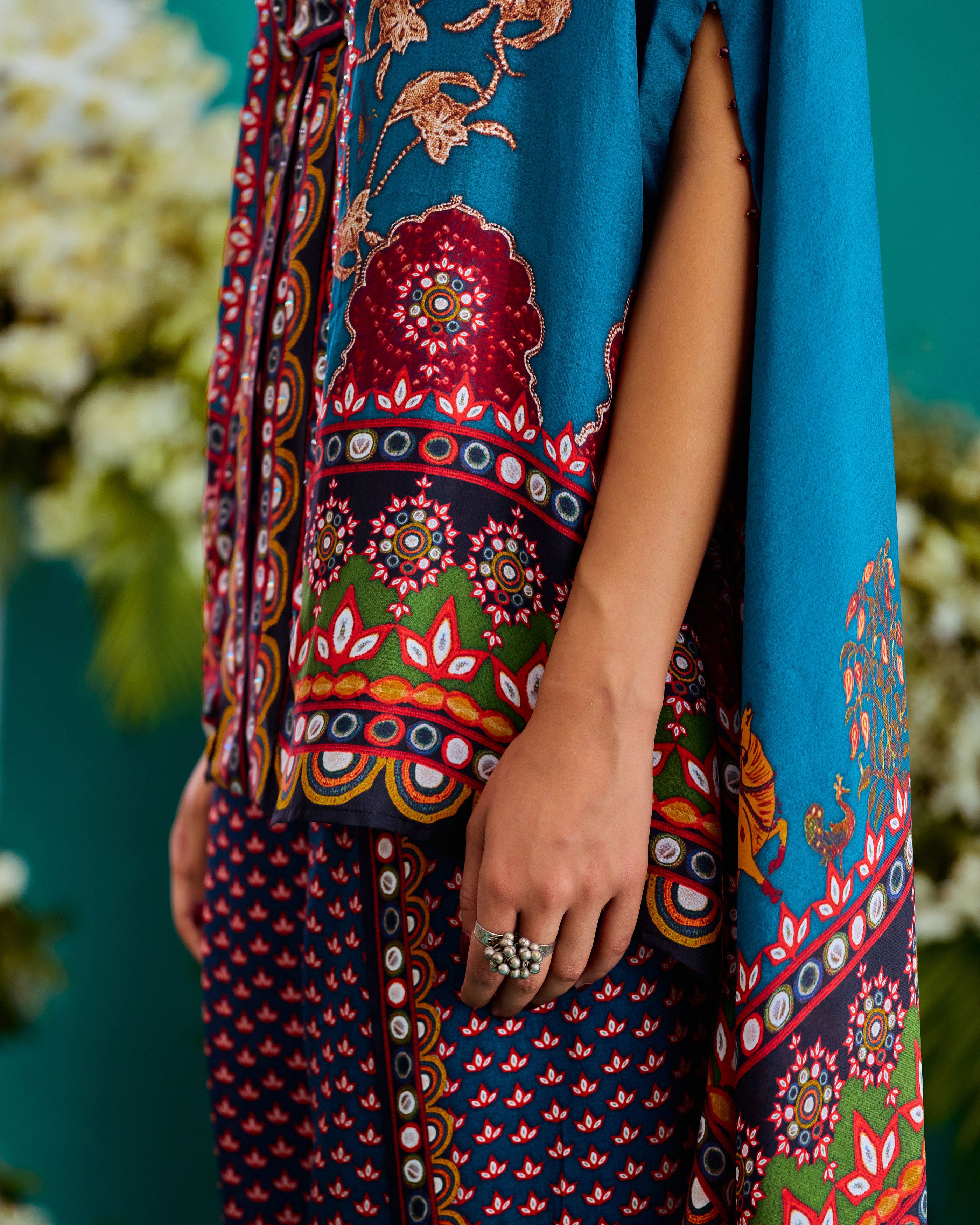 Baati : Chloe - Peacock Blue