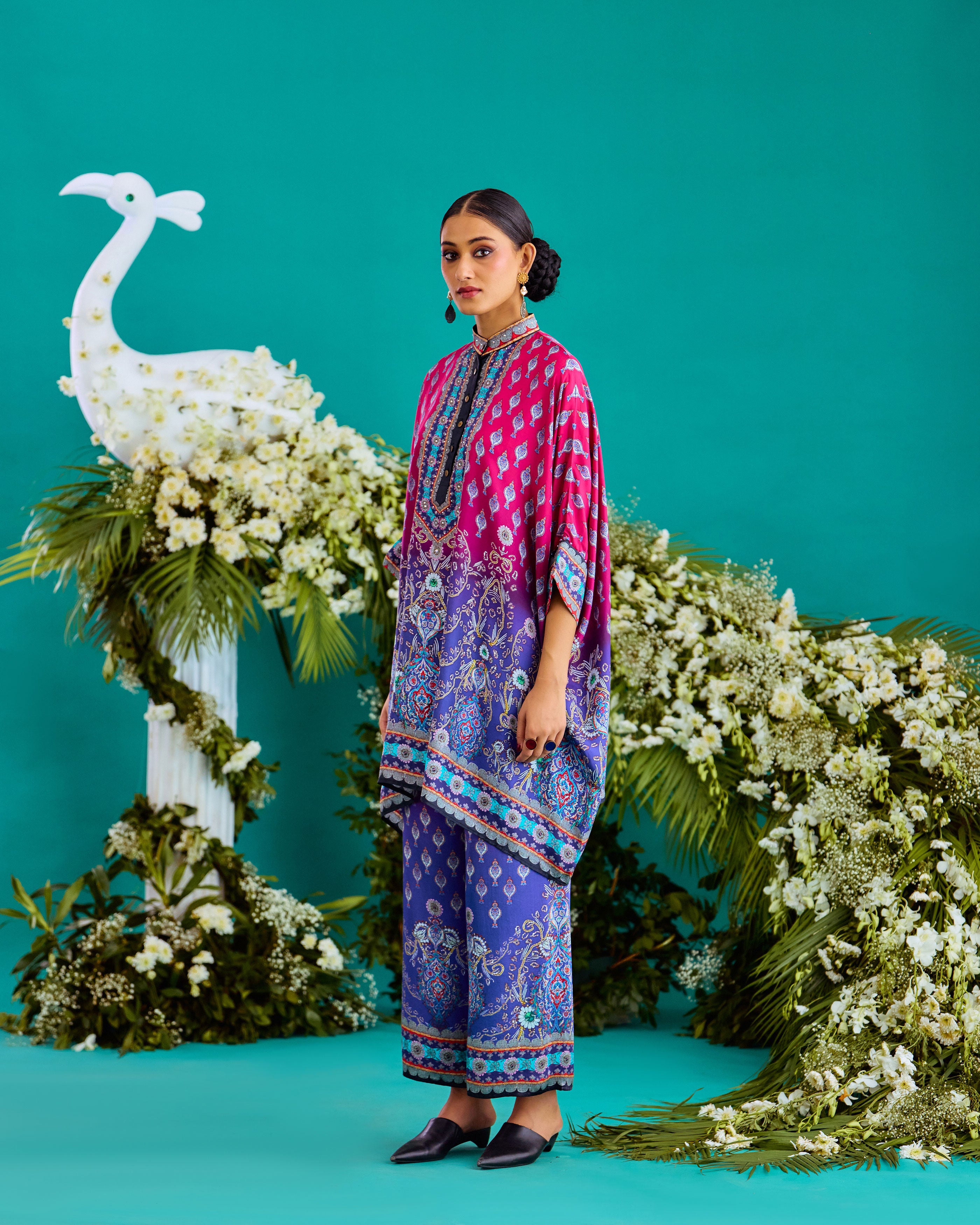 Baati : Chanel 36" - Fuchsia/Purple