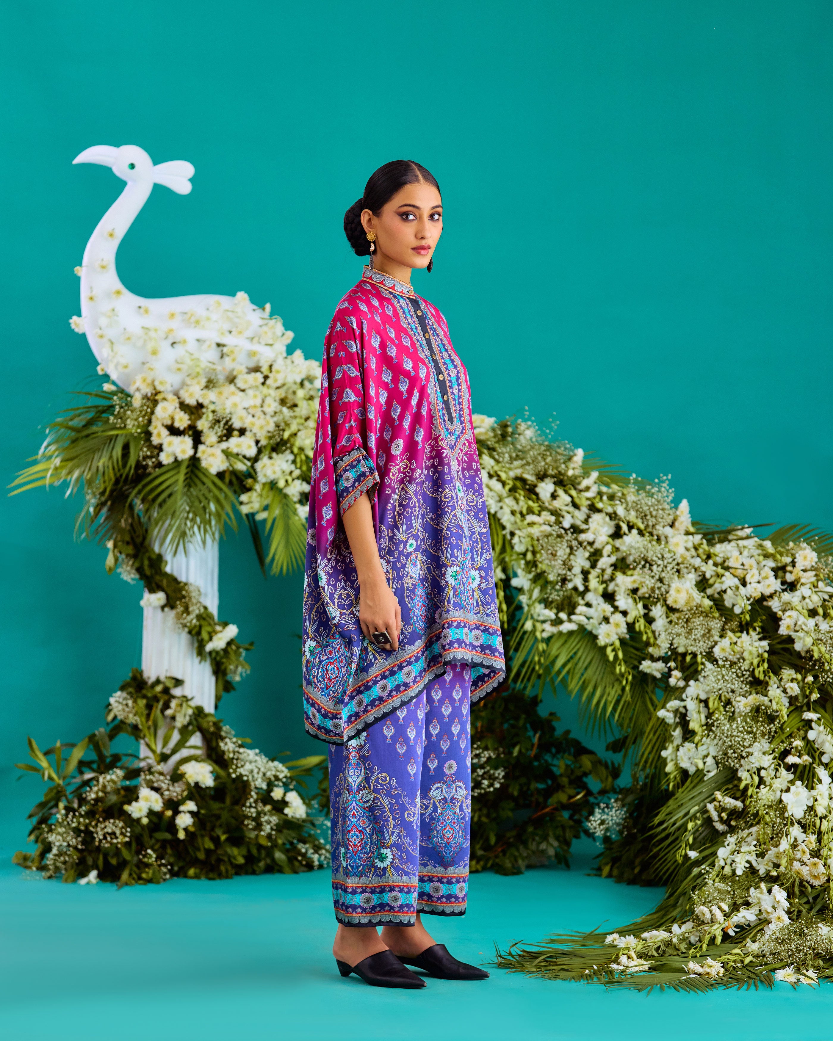 Baati : Chanel 36" - Fuchsia/Purple