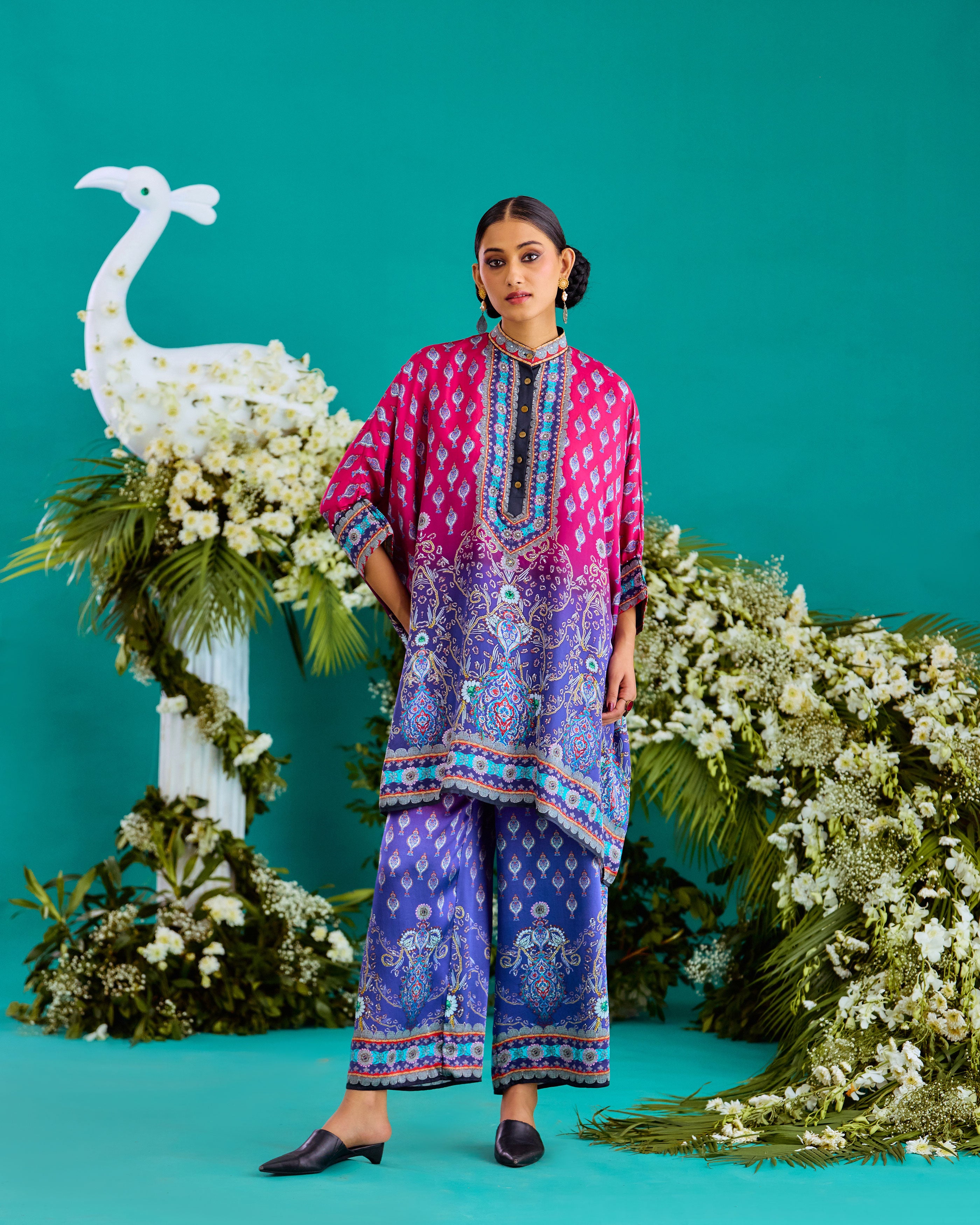 Baati : Chanel 36" - Fuchsia/Purple