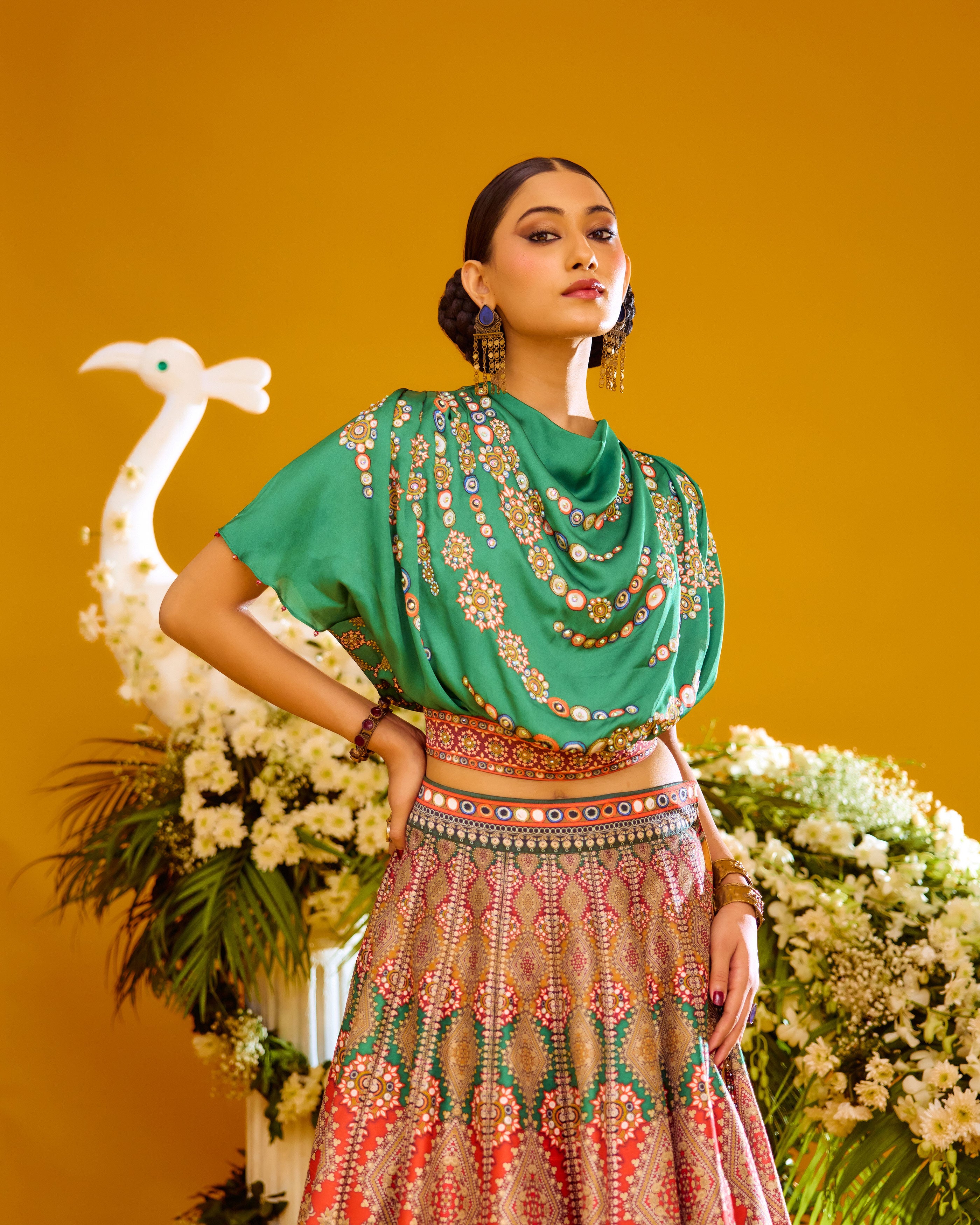 Baati : Varsha/Leela - Paroot/Mustard