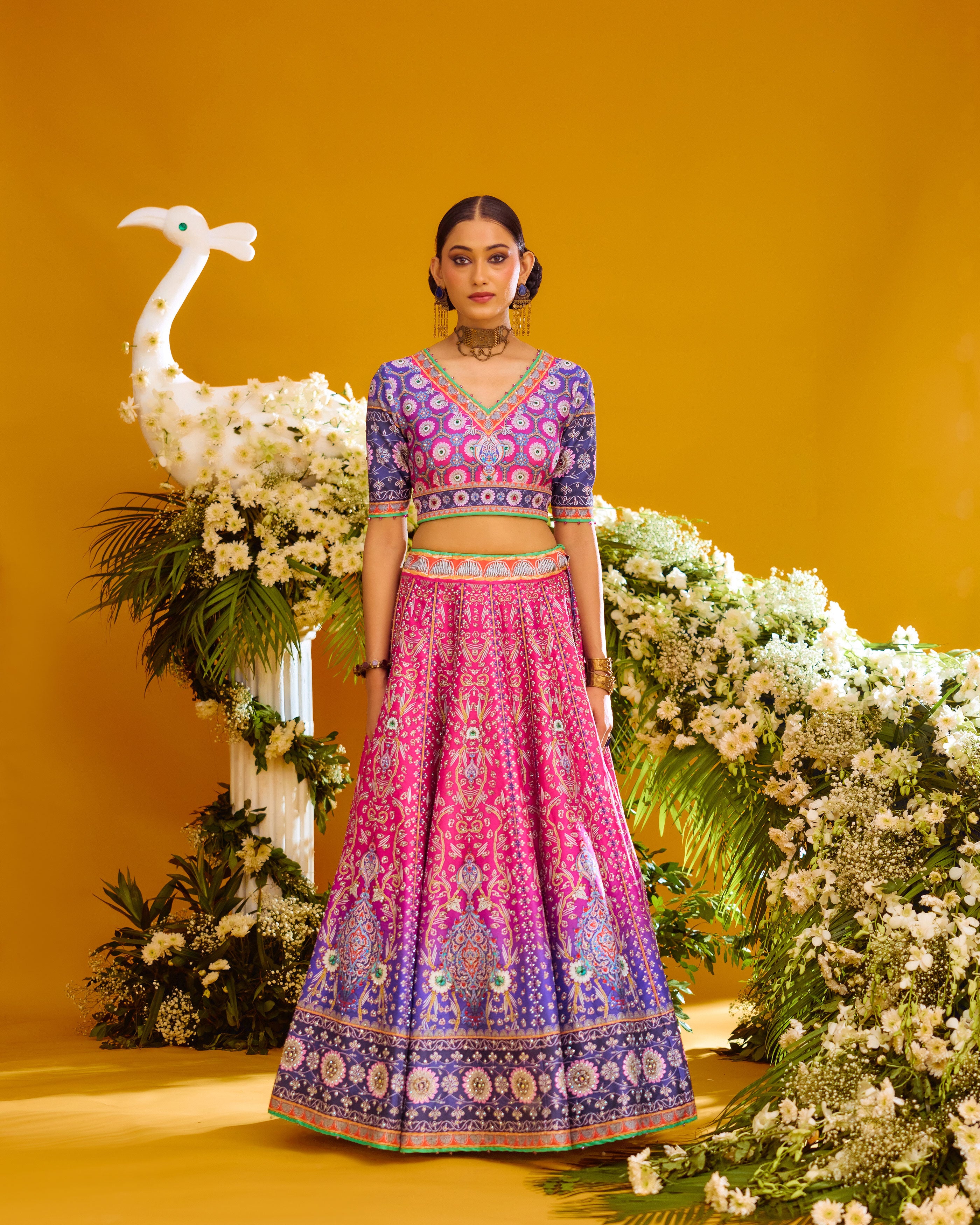Baati : Leela - Purple/Majenta