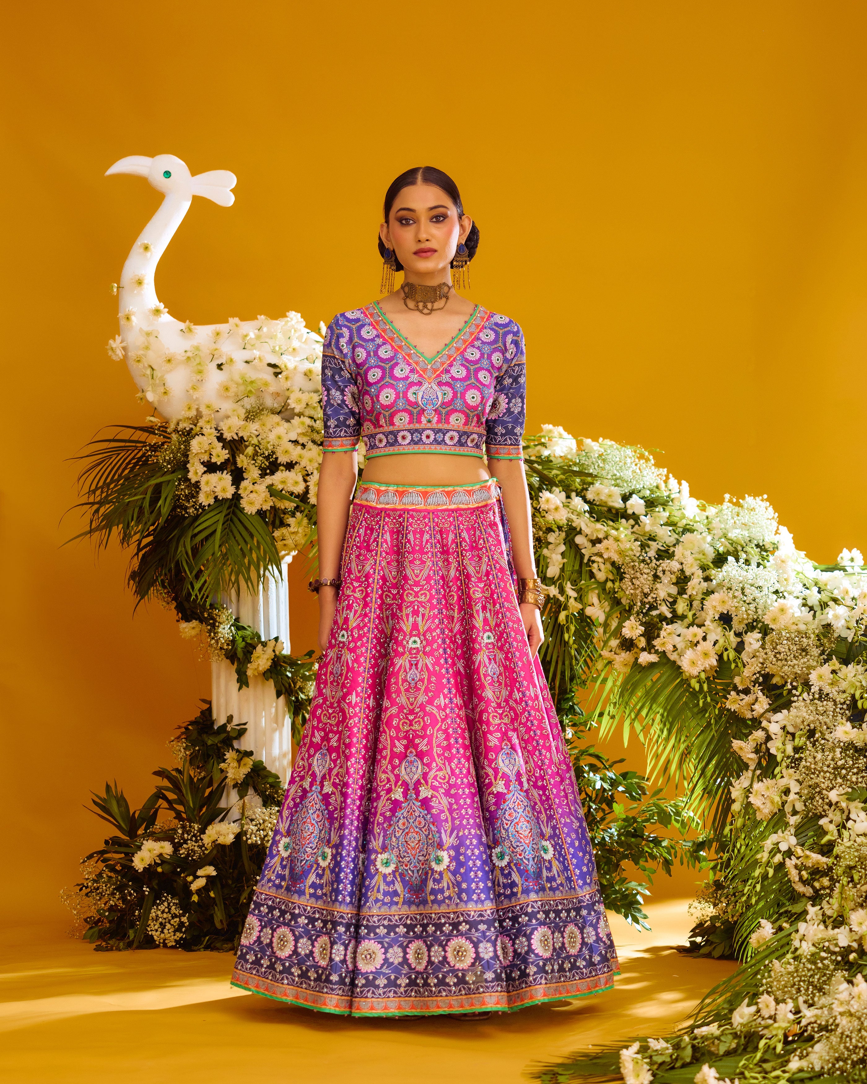 Baati : Leela - Purple/Majenta