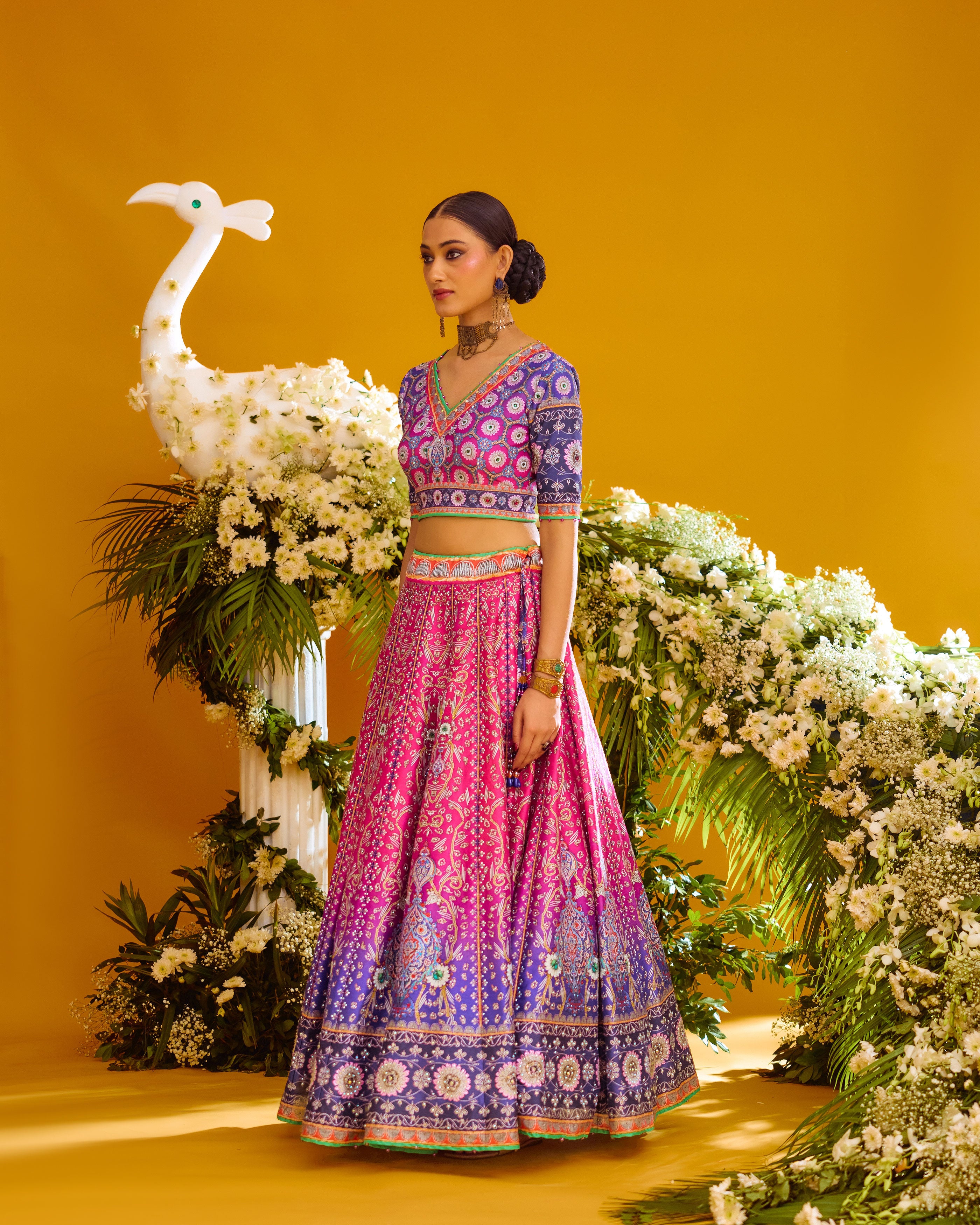 Baati : Leela - Purple/Majenta