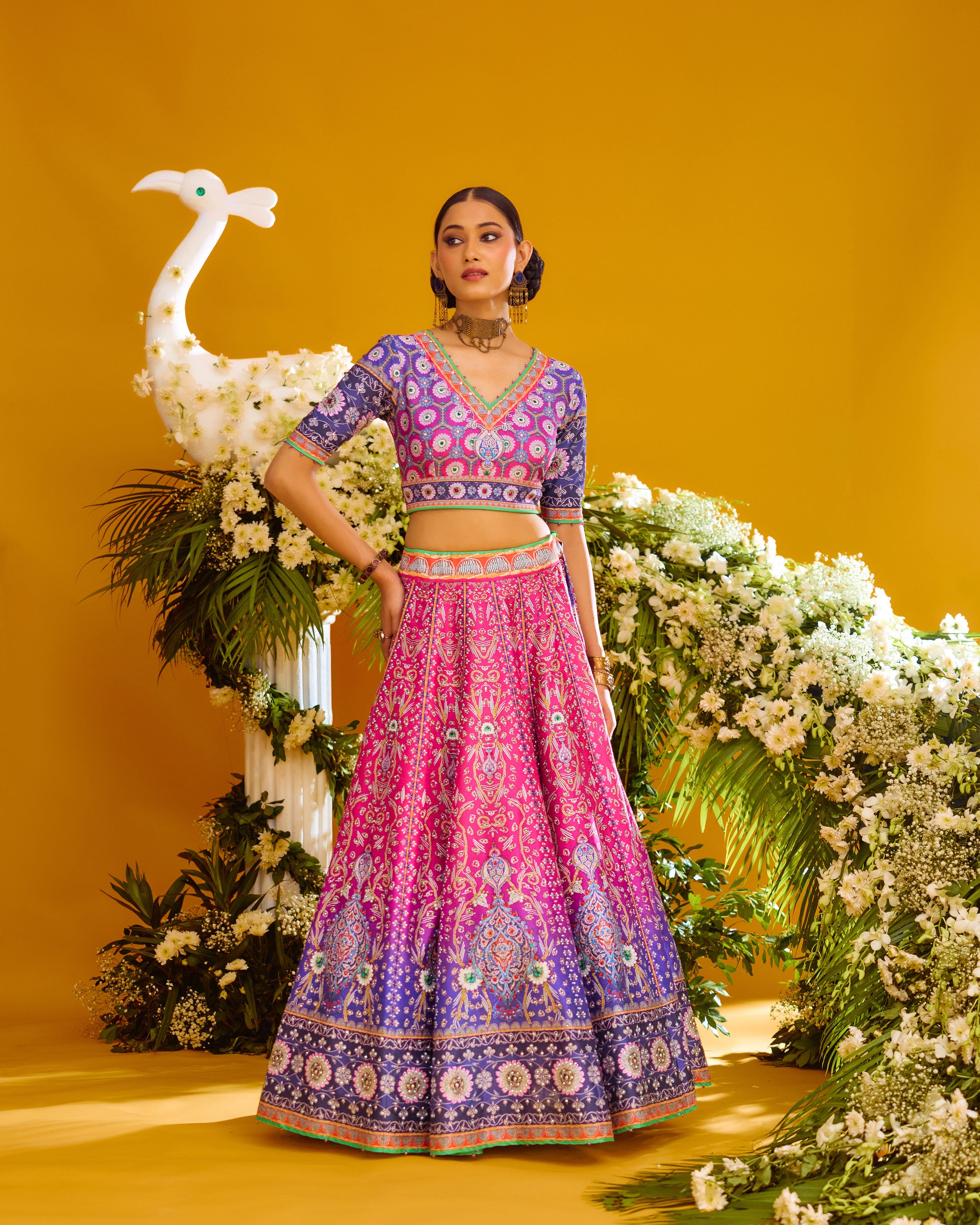 Baati : Leela - Purple/Majenta