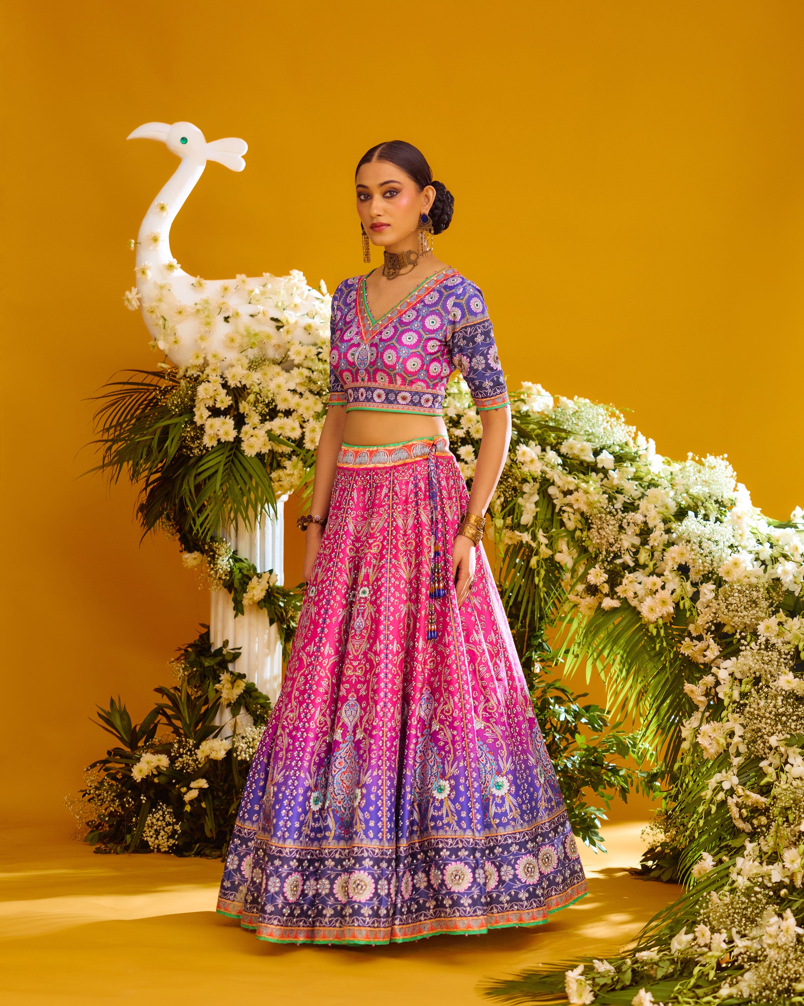 Baati : Leela - Purple/Majenta