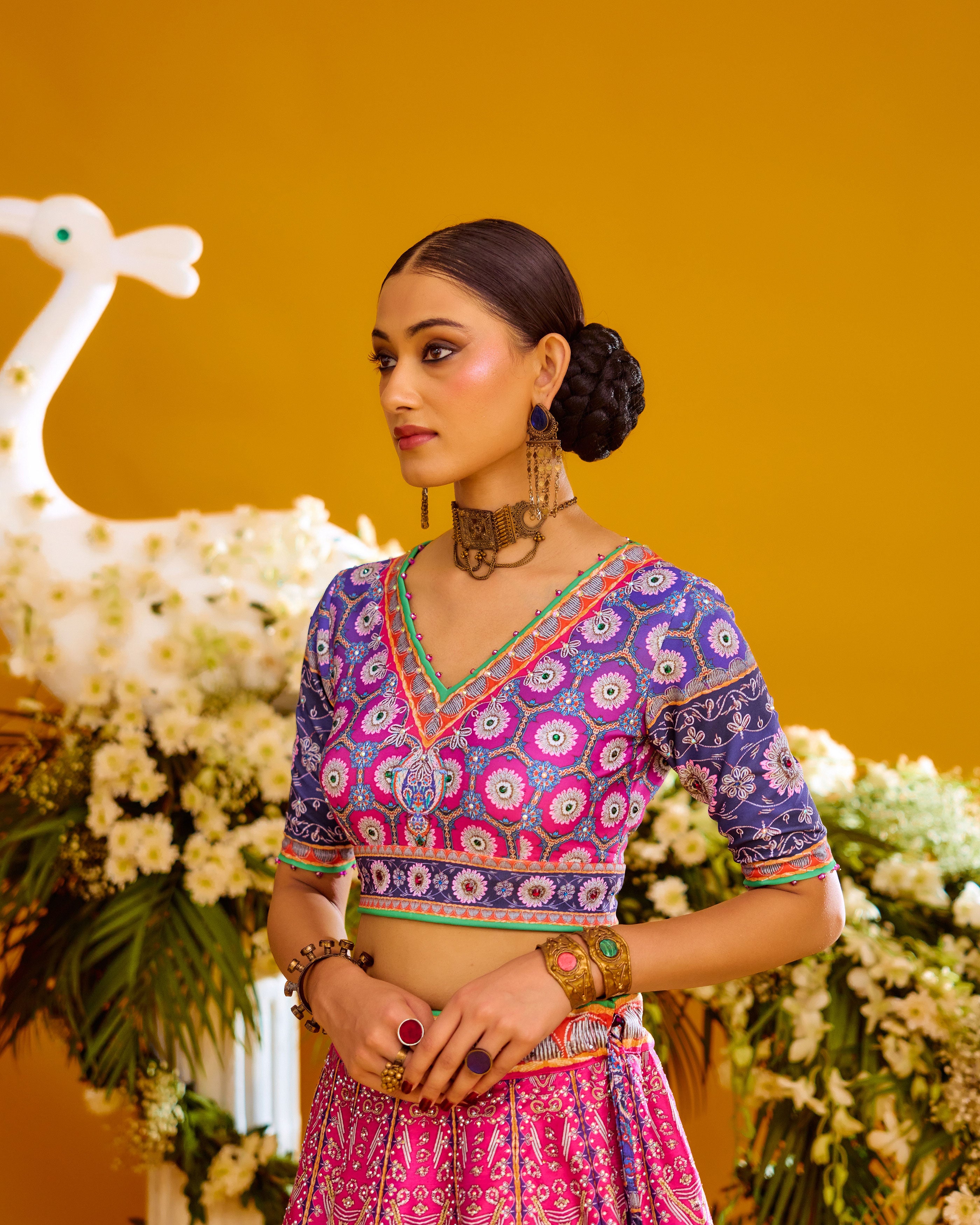 Baati : Leela - Purple/Majenta