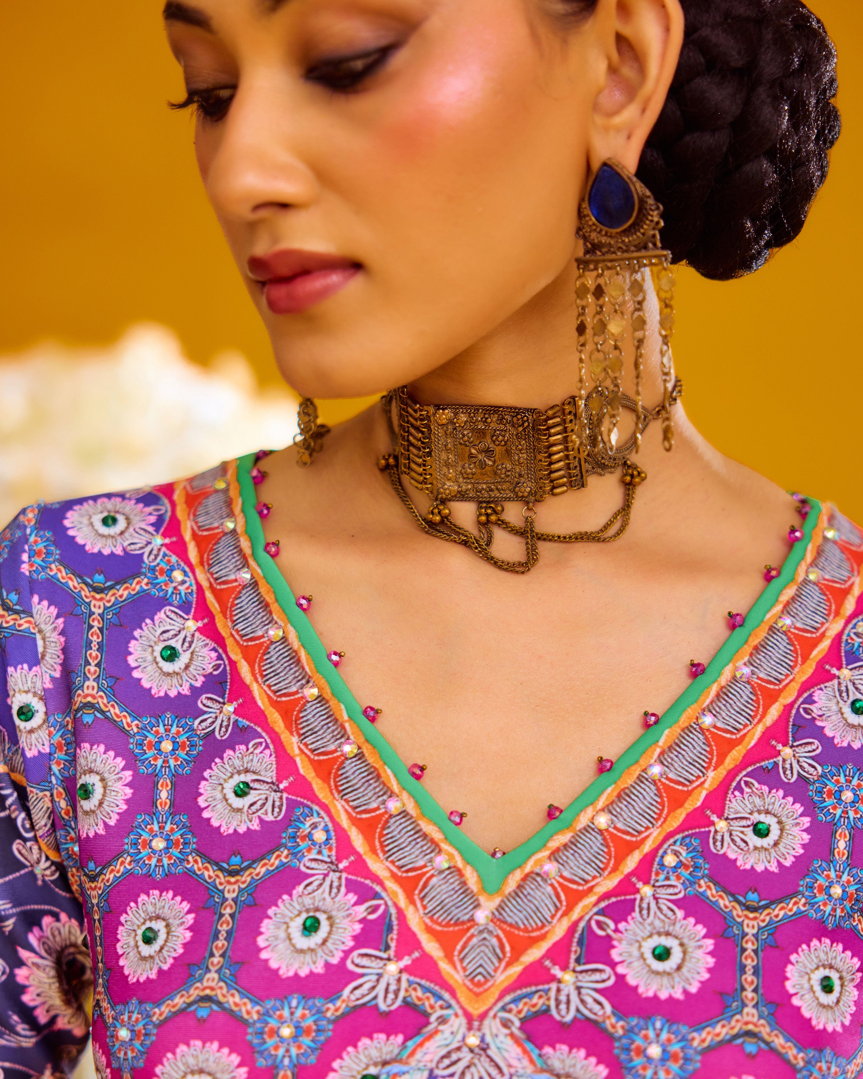 Baati : Leela - Purple/Majenta