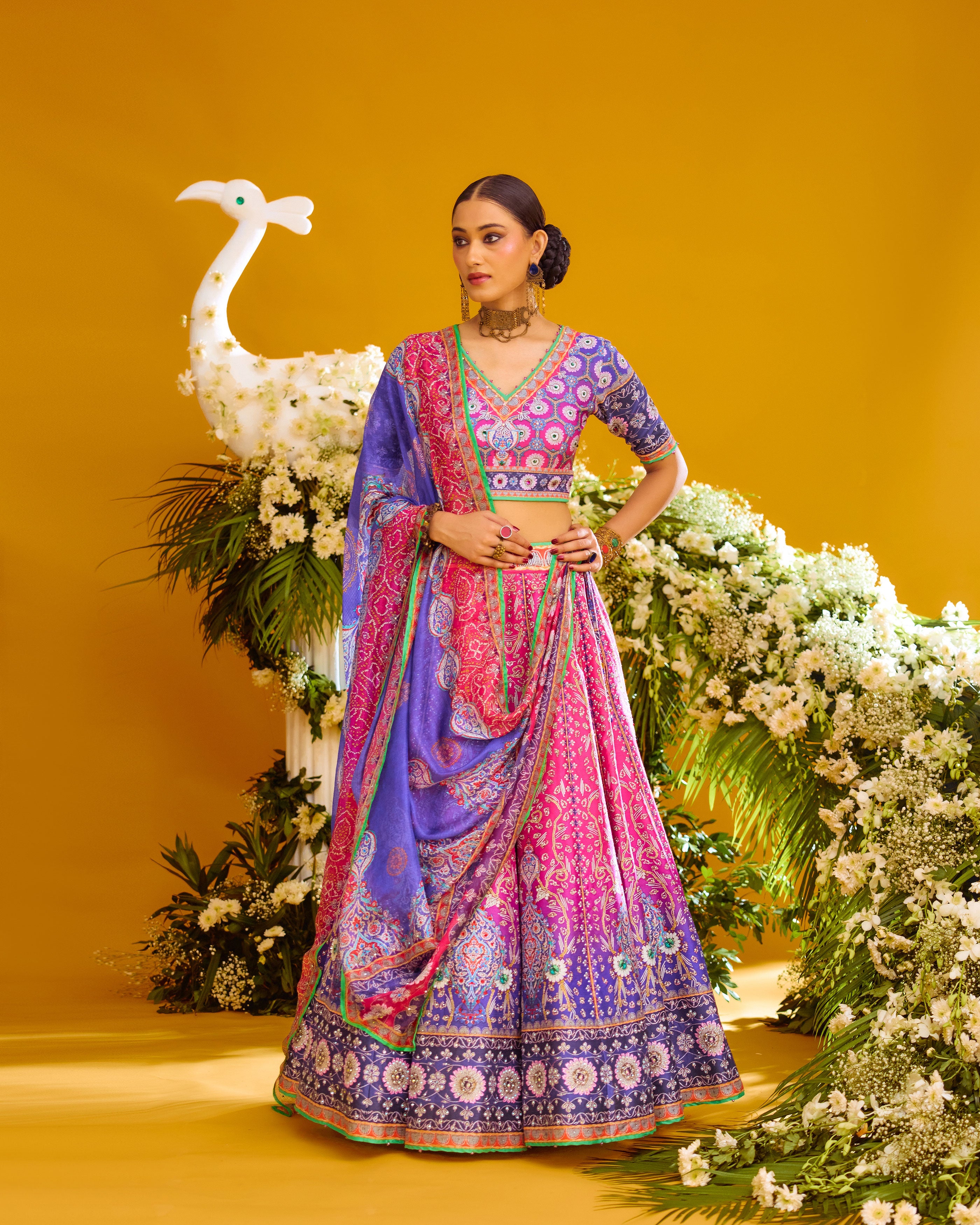 Baati : Leela - Purple/Majenta