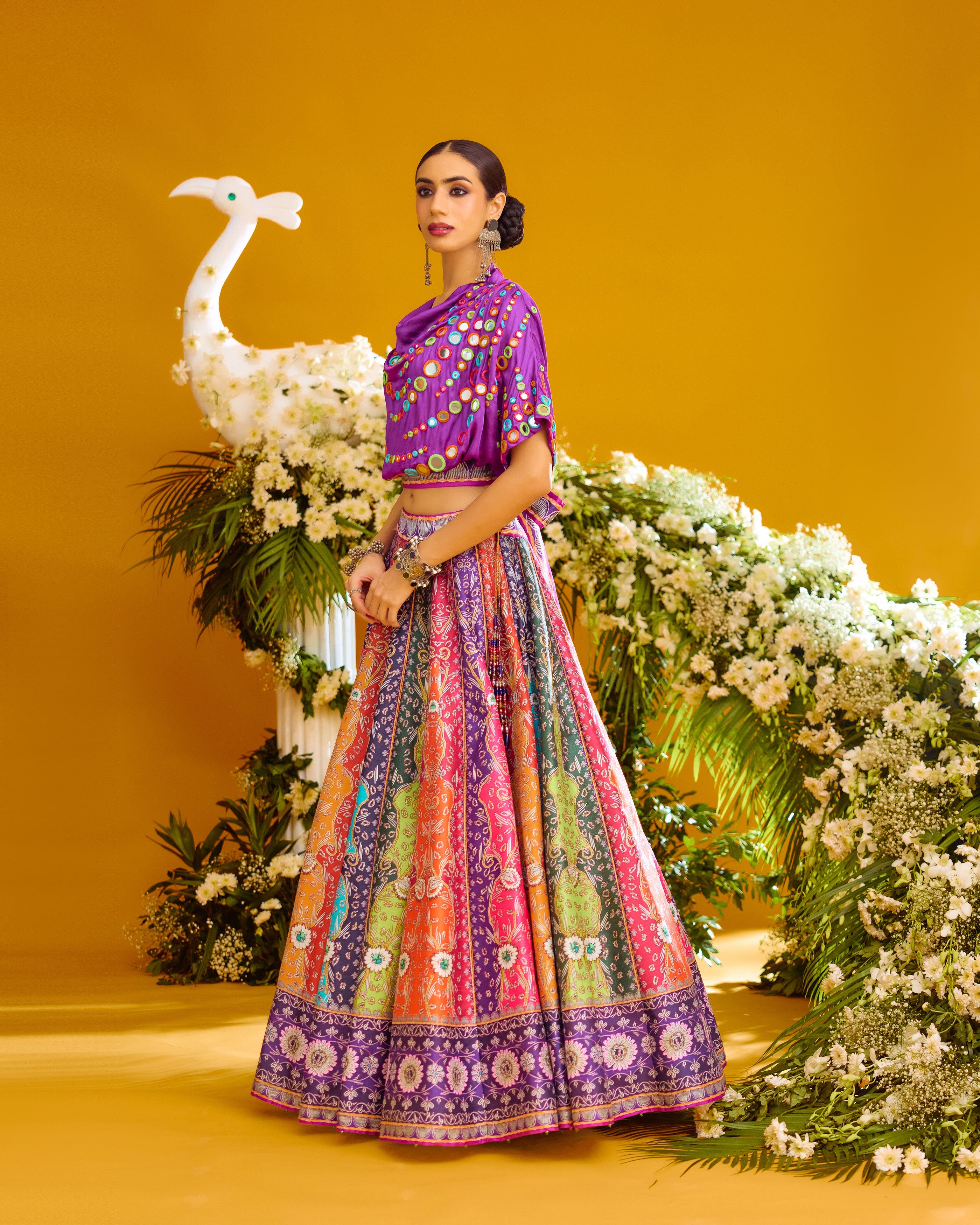 Baati : Varsha/Leela - Purple/Multi