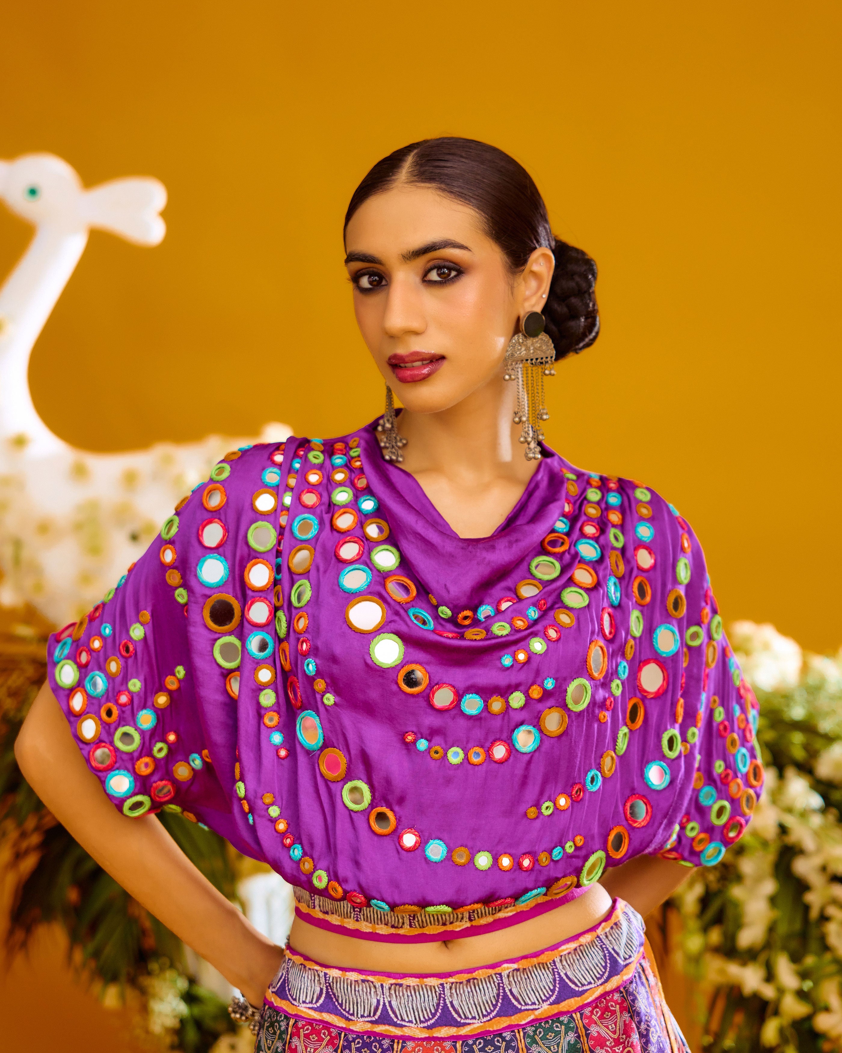 Baati : Varsha/Leela - Purple/Multi